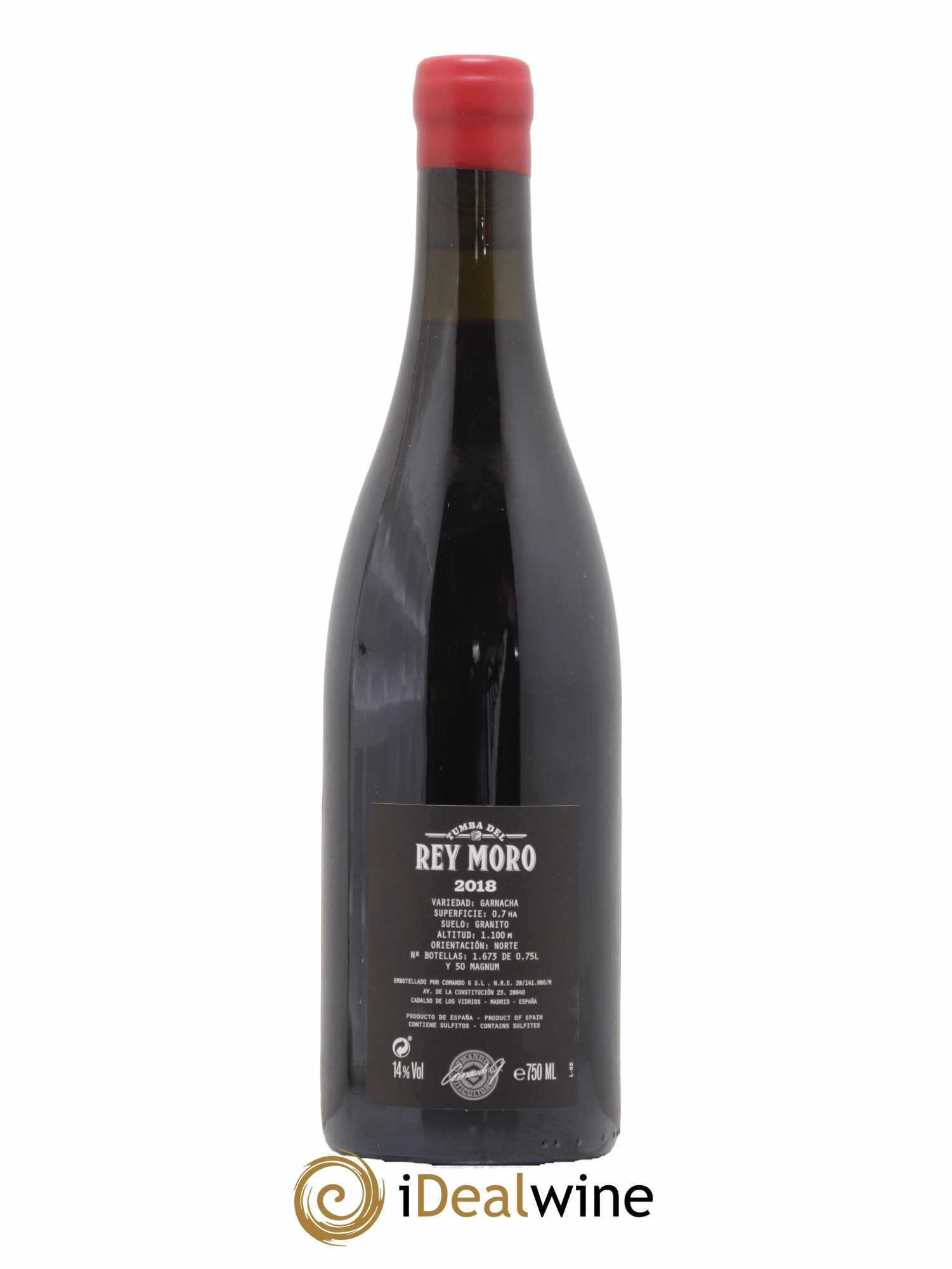 Espagne Castilla y Leon Comando G Tumba del Rey Moro 2018 - Lot de 1 bouteille - 1