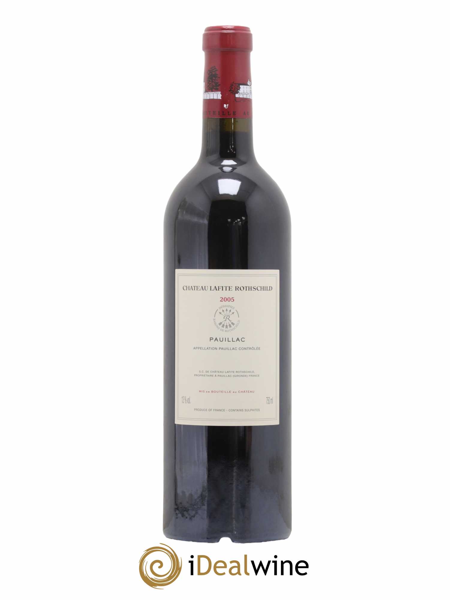 Château Lafite Rothschild 1er Grand Cru Classé 2005 - Lot de 1 bouteille - 1