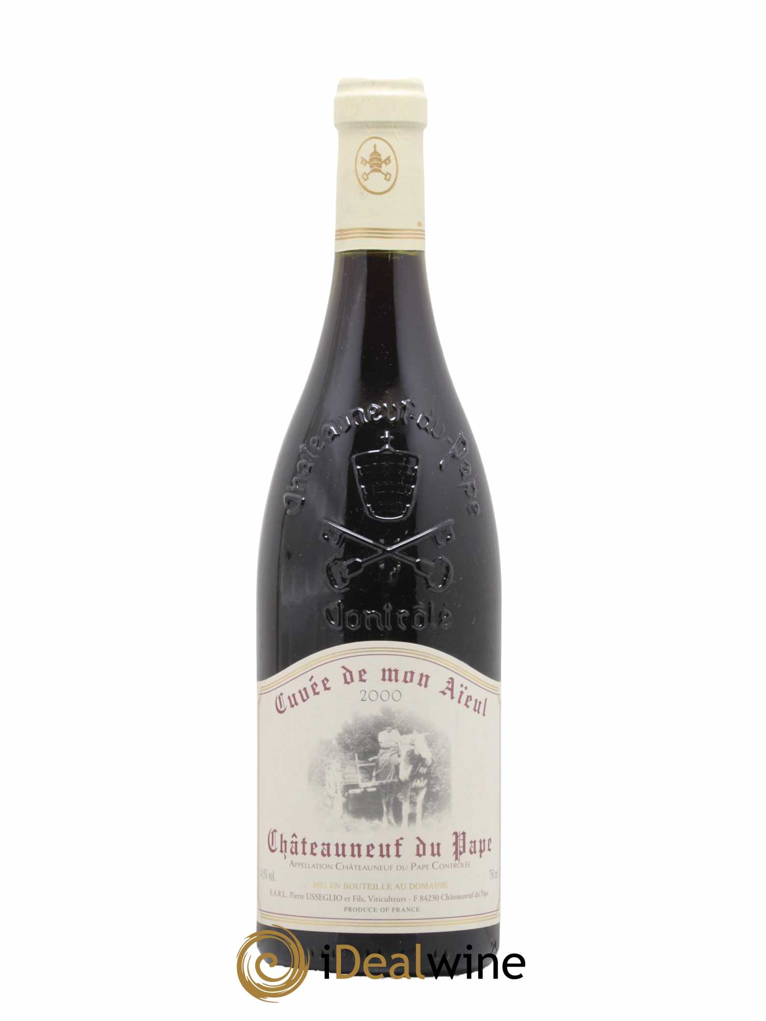 Châteauneuf-du-Pape Cuvée de mon Aïeul Pierre Usseglio & Fils 2000 - Lot de 1 bouteille - 0