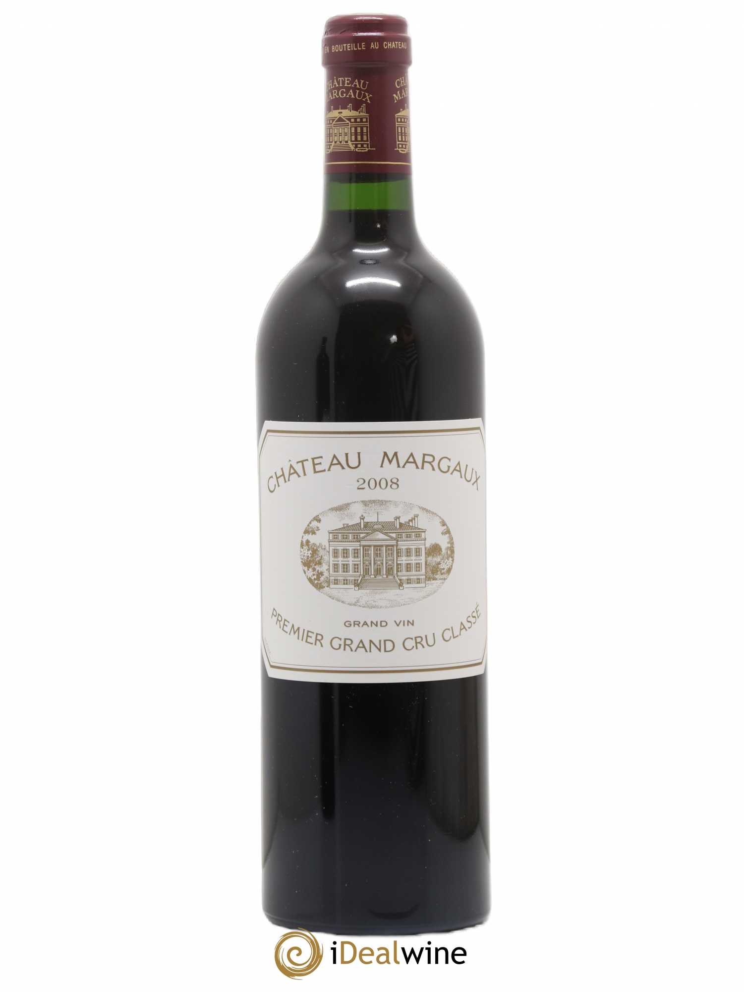 Château Margaux 1er Grand Cru Classé 2008 - Lot de 1 bouteille - 0