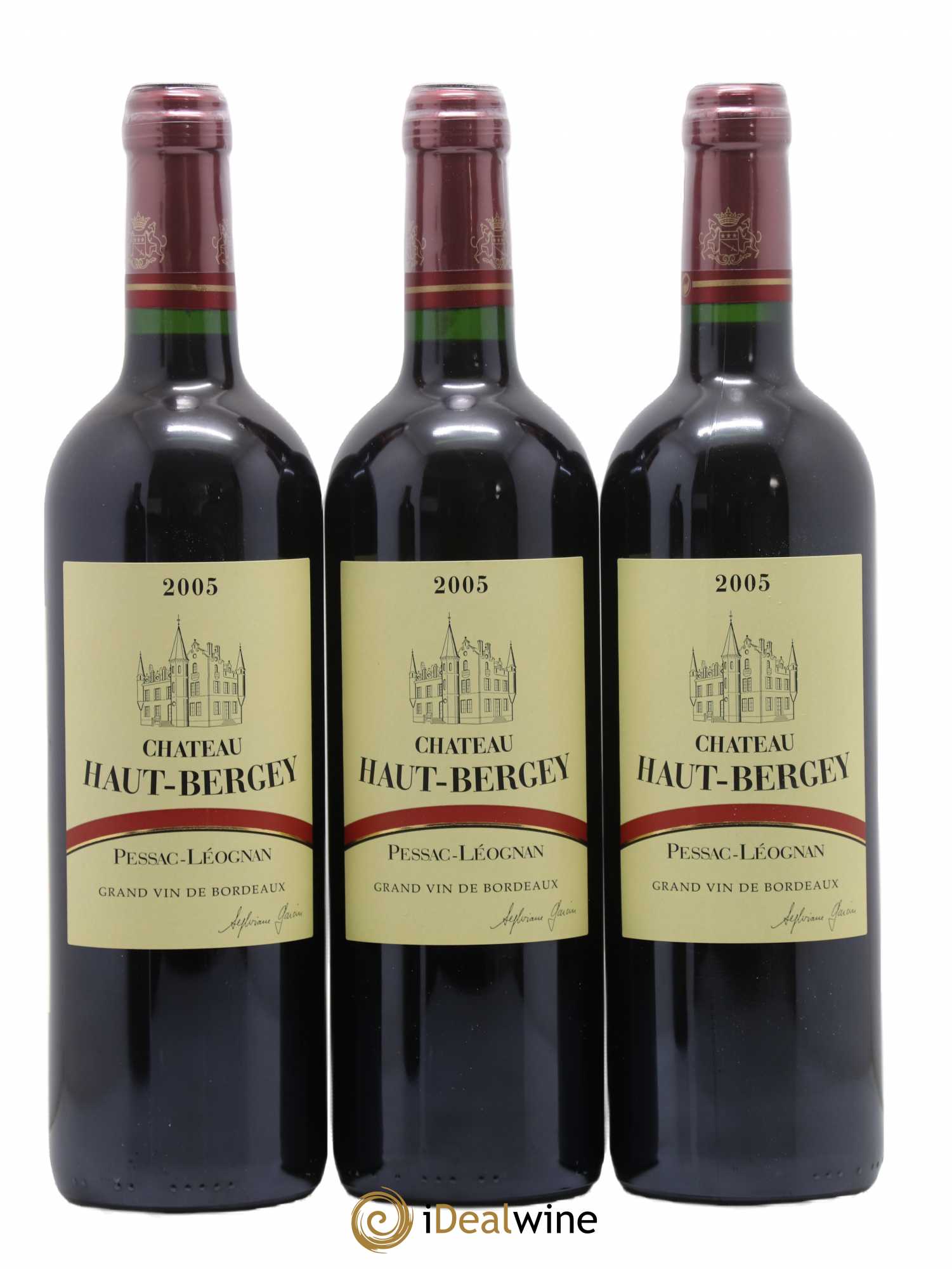Château Haut-Bergey 2005 - Lot de 3 bouteilles - 0