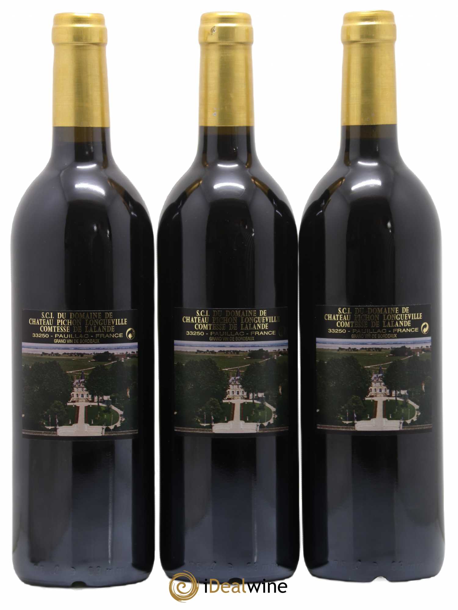 Château Pichon Longueville Comtesse de Lalande 2ème Grand Cru Classé 2000 - Lotto di 3 bottiglie - 1
