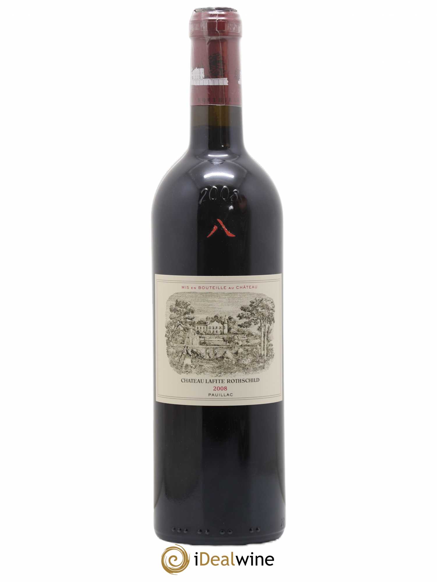 Château Lafite Rothschild 1er Grand Cru Classé 2008 - Lot de 1 bouteille - 0