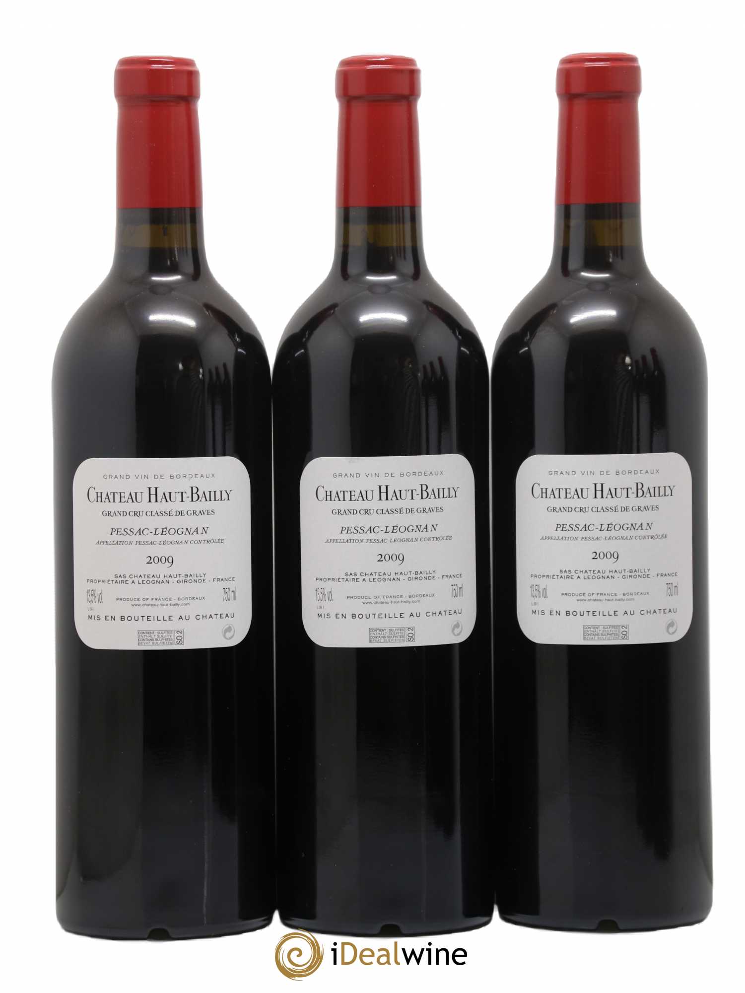 Château Haut-Bailly Cru Classé de Graves 2009 - Lot de 6 bouteilles - 2