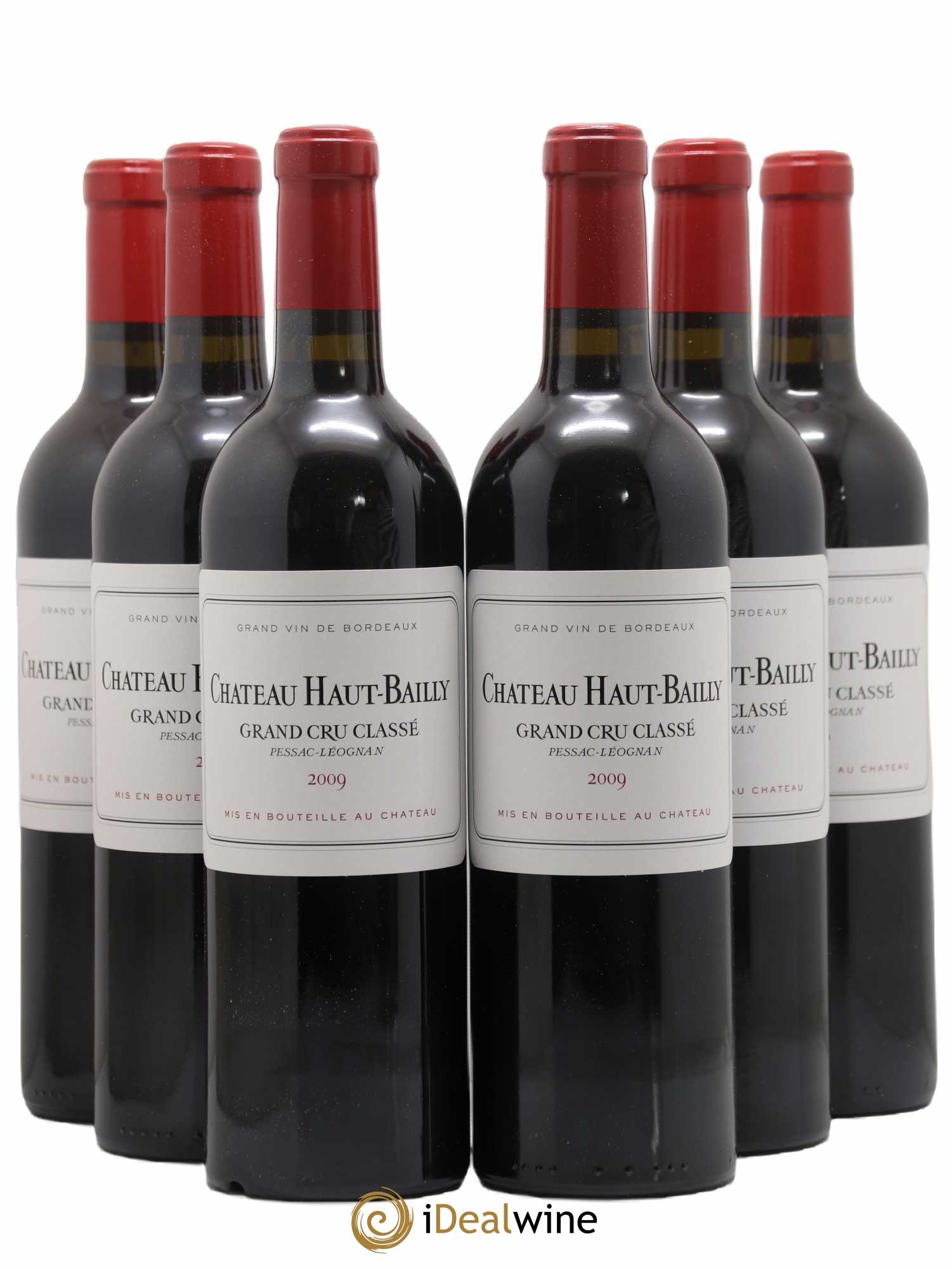 Château Haut-Bailly Cru Classé de Graves 2009 - Lot de 6 bouteilles - 0