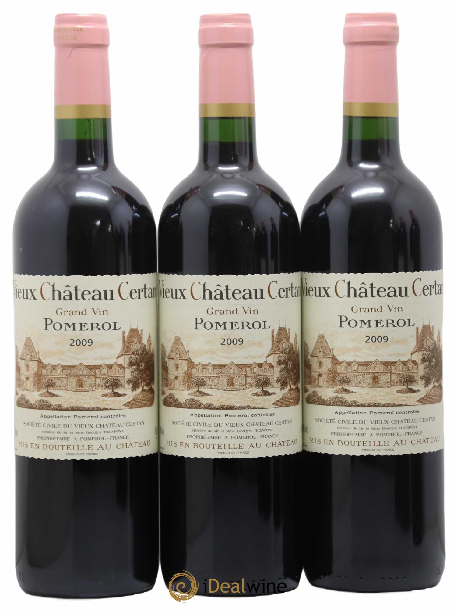 Vieux Château Certan 2009 - Lot de 6 bouteilles - 1
