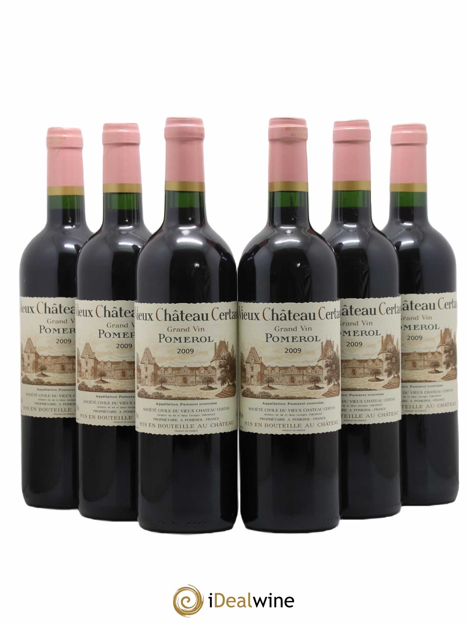 Vieux Château Certan 2009 - Lot de 6 bouteilles - 0