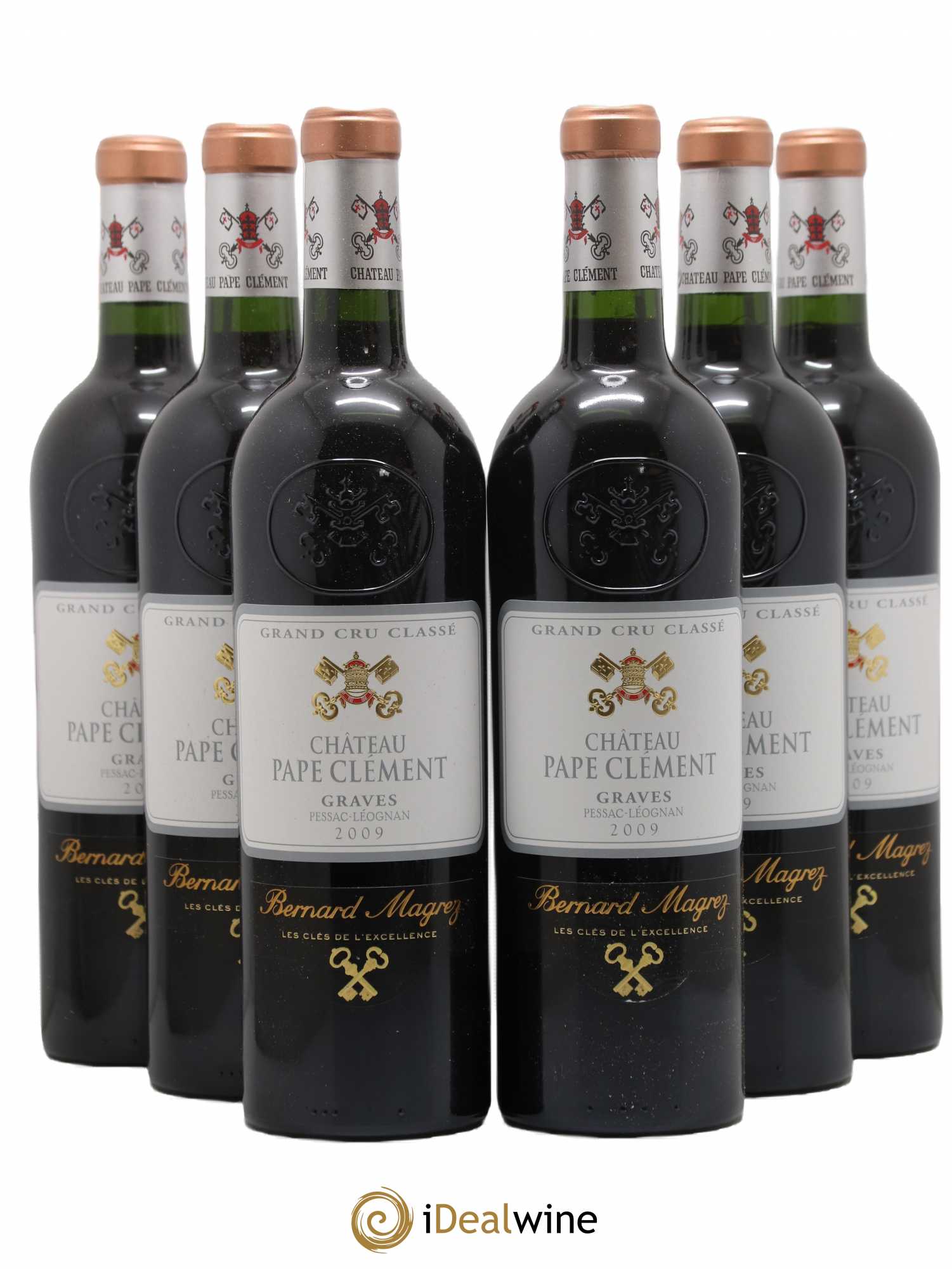 Château Pape Clément Cru Classé de Graves 2009 - Lot de 6 bouteilles - 0