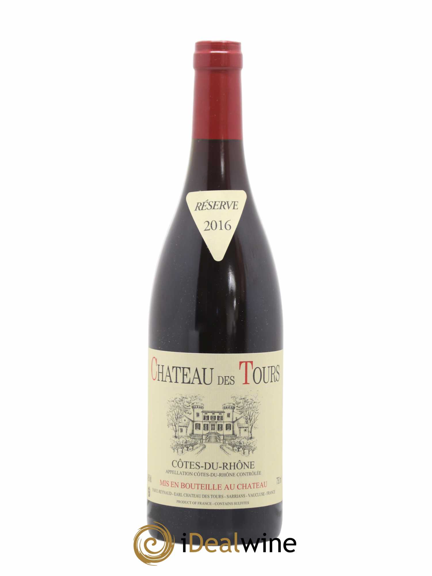 Côtes-du-Rhône Château des Tours Emmanuel Reynaud 2016 - Lot de 1 bouteille - 0