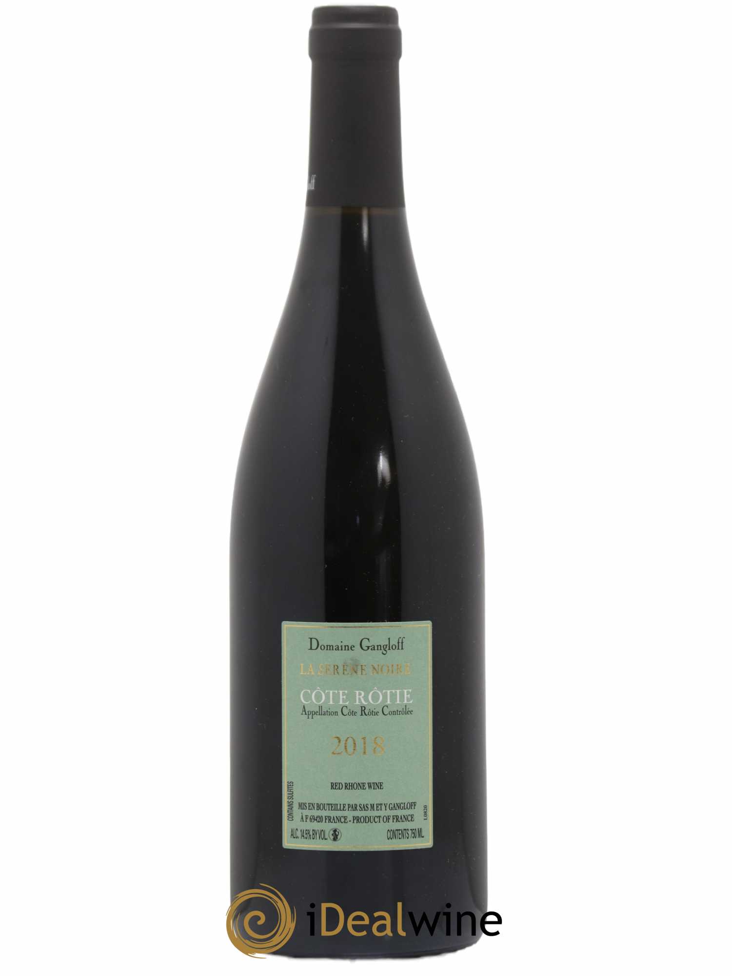 Côte-Rôtie La Sereine Noire Gangloff (Domaine) 2018 - Lot de 1 bouteille - 1