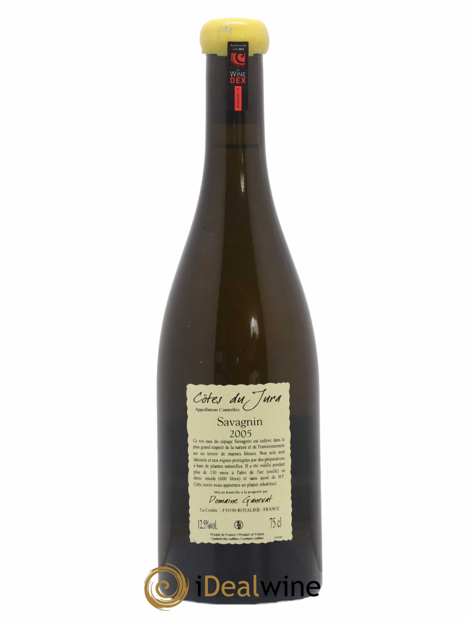 Côtes du Jura Les Vignes de mon Père Jean-François Ganevat (Domaine) 2005 - Lot de 1 bouteille - 1