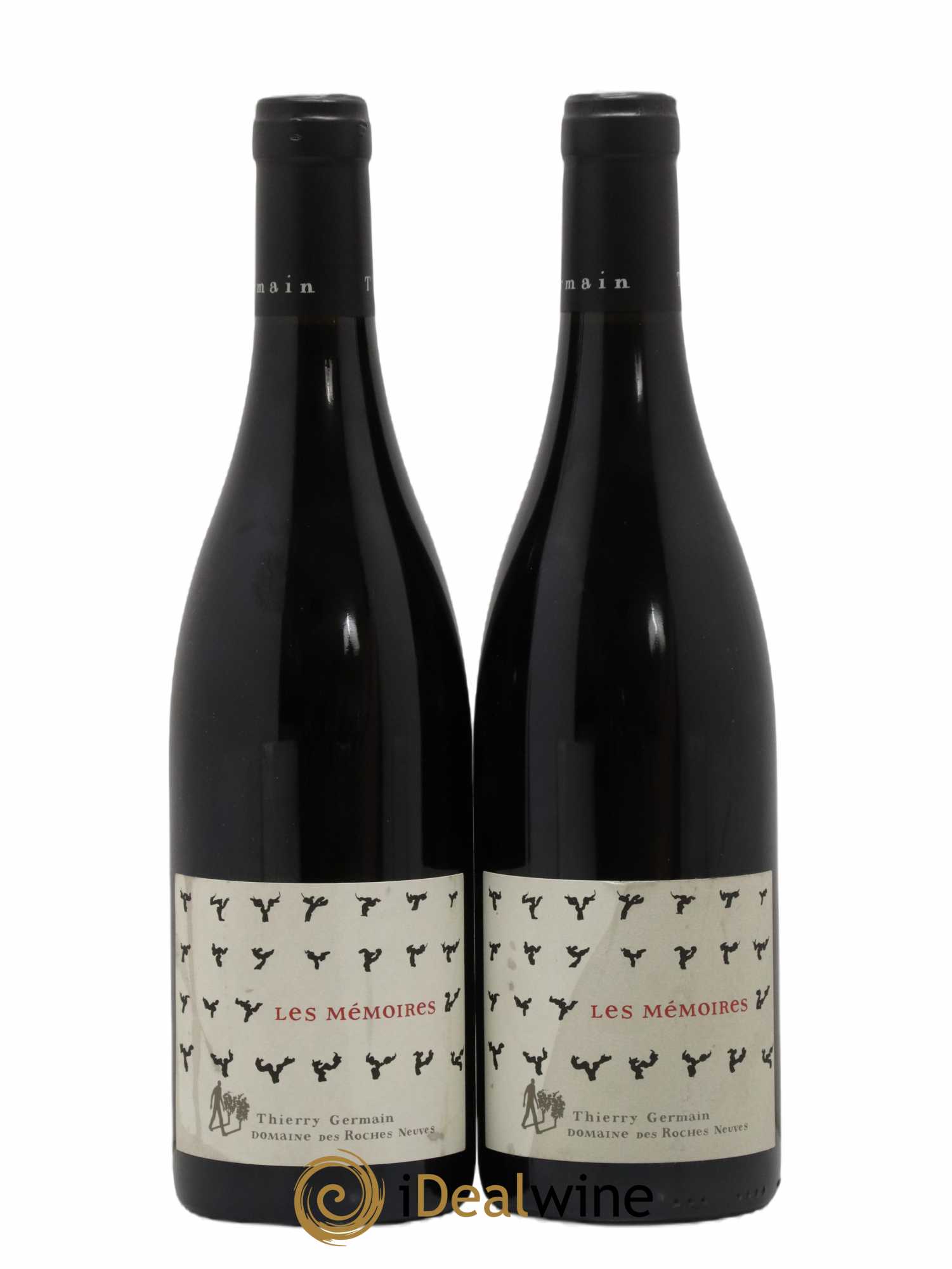 Saumur-Champigny Les Mémoires Domaine des Roches Neuves - Thierry Germain 2018 - Lot de 2 bouteilles - 0