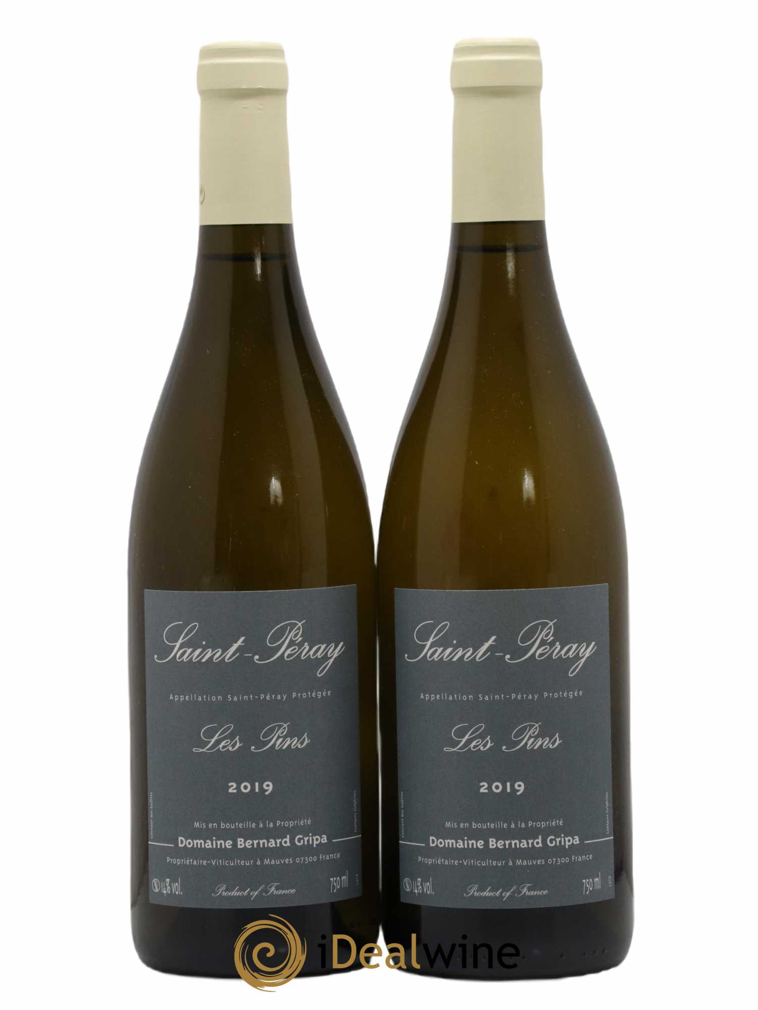 Saint-Péray Les Pins Bernard Gripa (Domaine) 2019 - Lot de 2 bouteilles - 0