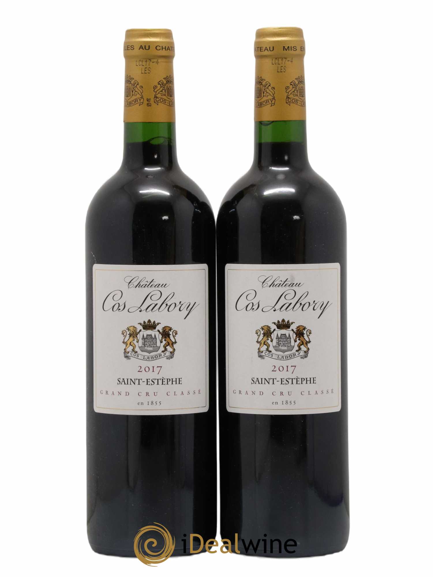 Château Cos Labory 5ème Grand Cru Classé 2017 - Lot de 2 bouteilles - 0