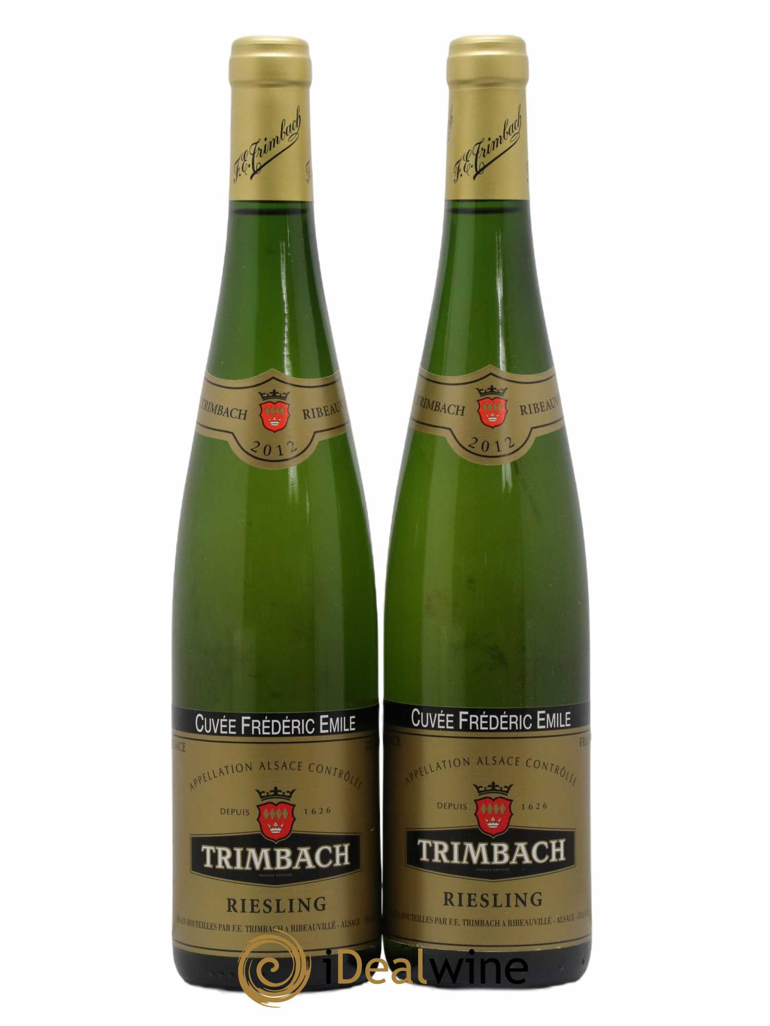 Alsace Riesling Cuvée Frédéric Emile Trimbach (Domaine) 2012 - Lot de 2 bouteilles - 0