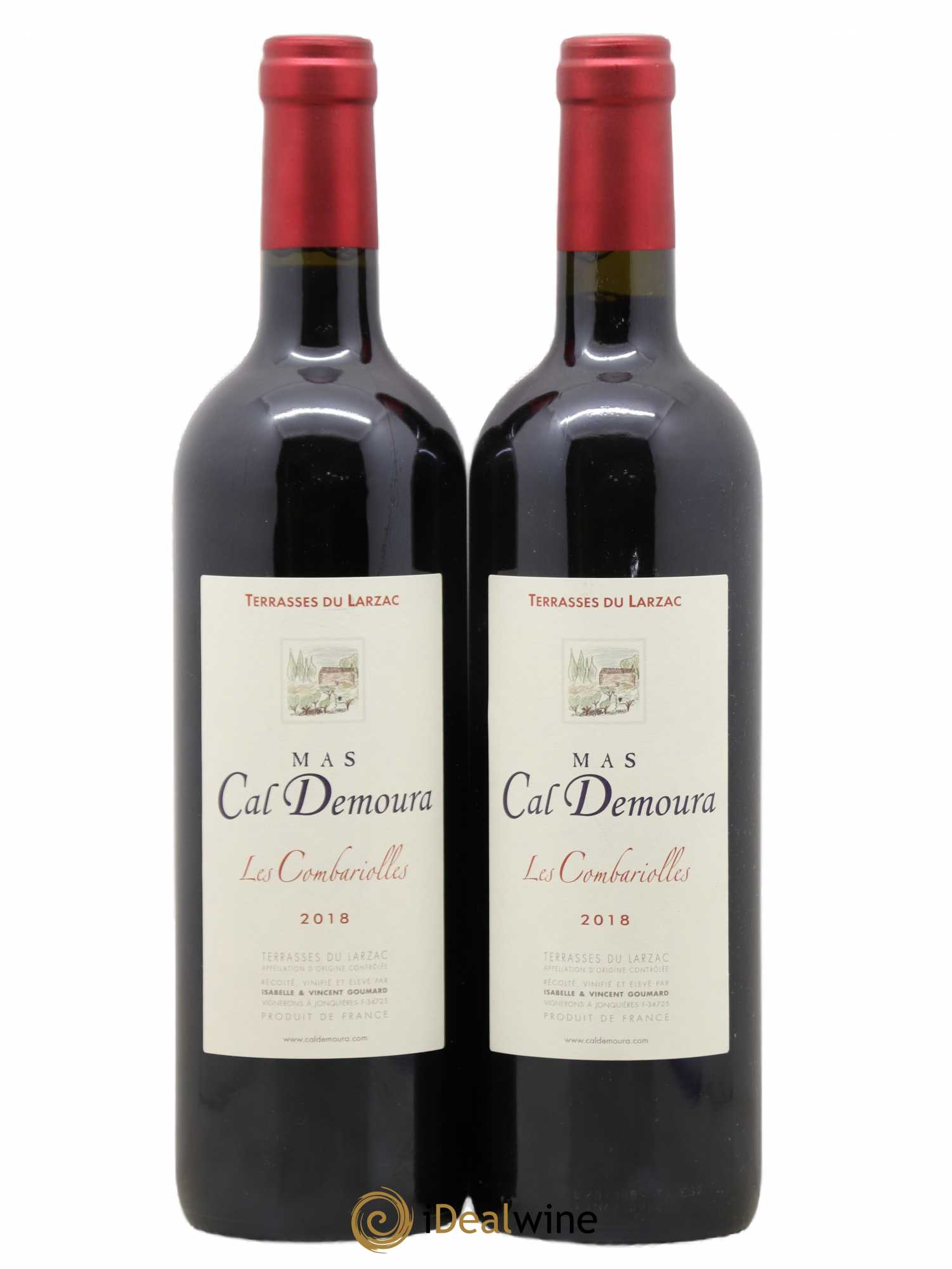 Terrasses du Larzac Les Combariolles Mas Cal Demoura 2018 - Lot de 2 bouteilles - 0