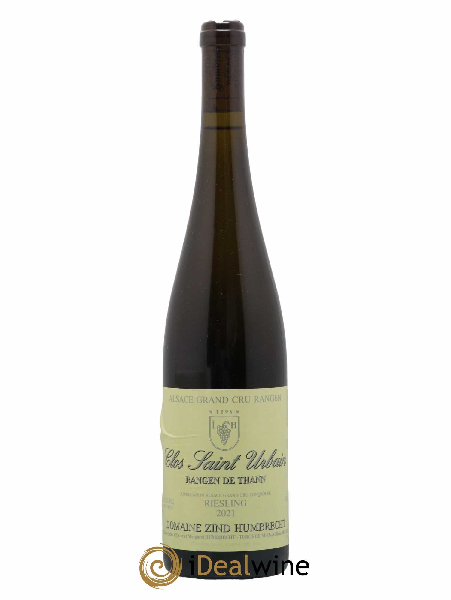 Alsace Riesling Grand Cru Rangen de Thann Clos Saint Urbain Zind-Humbrecht (Domaine) 2021 - Lot de 1 bouteille - 0