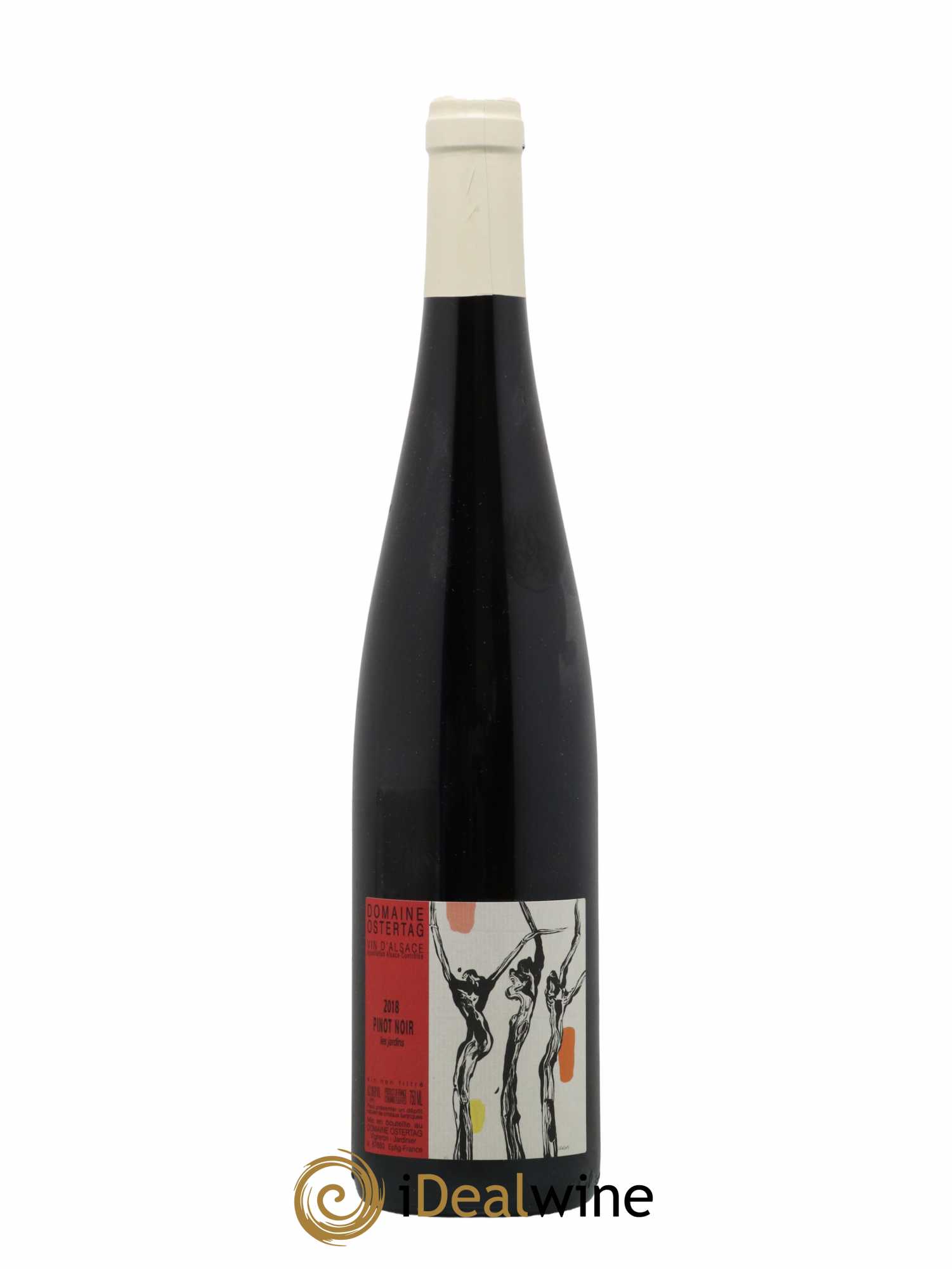 Alsace Pinot Noir Les Jardins Ostertag (Domaine) 2018 - Lot de 1 bouteille - 0