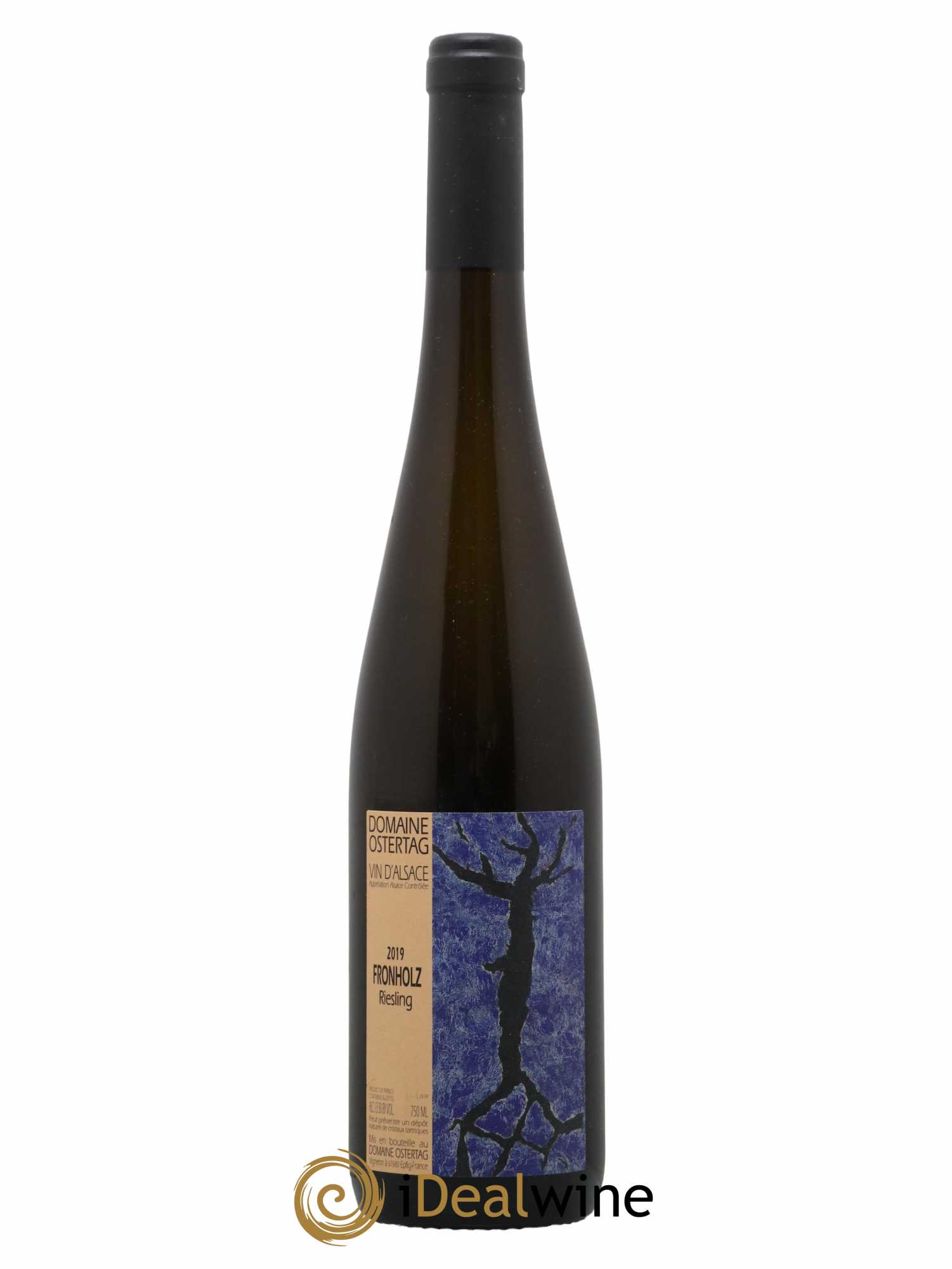 Alsace Riesling Fronholz Ostertag (Domaine) 2019 - Lot de 1 bouteille - 0