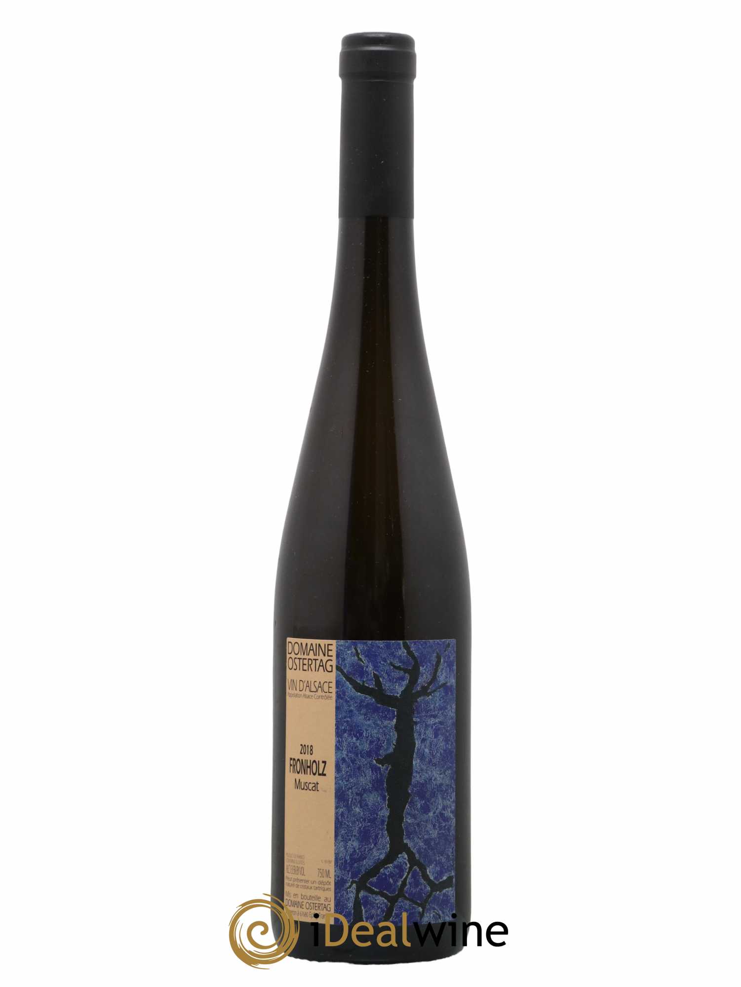 Alsace Muscat Fronholz Ostertag (Domaine) 2018 - Lot de 1 bouteille - 0
