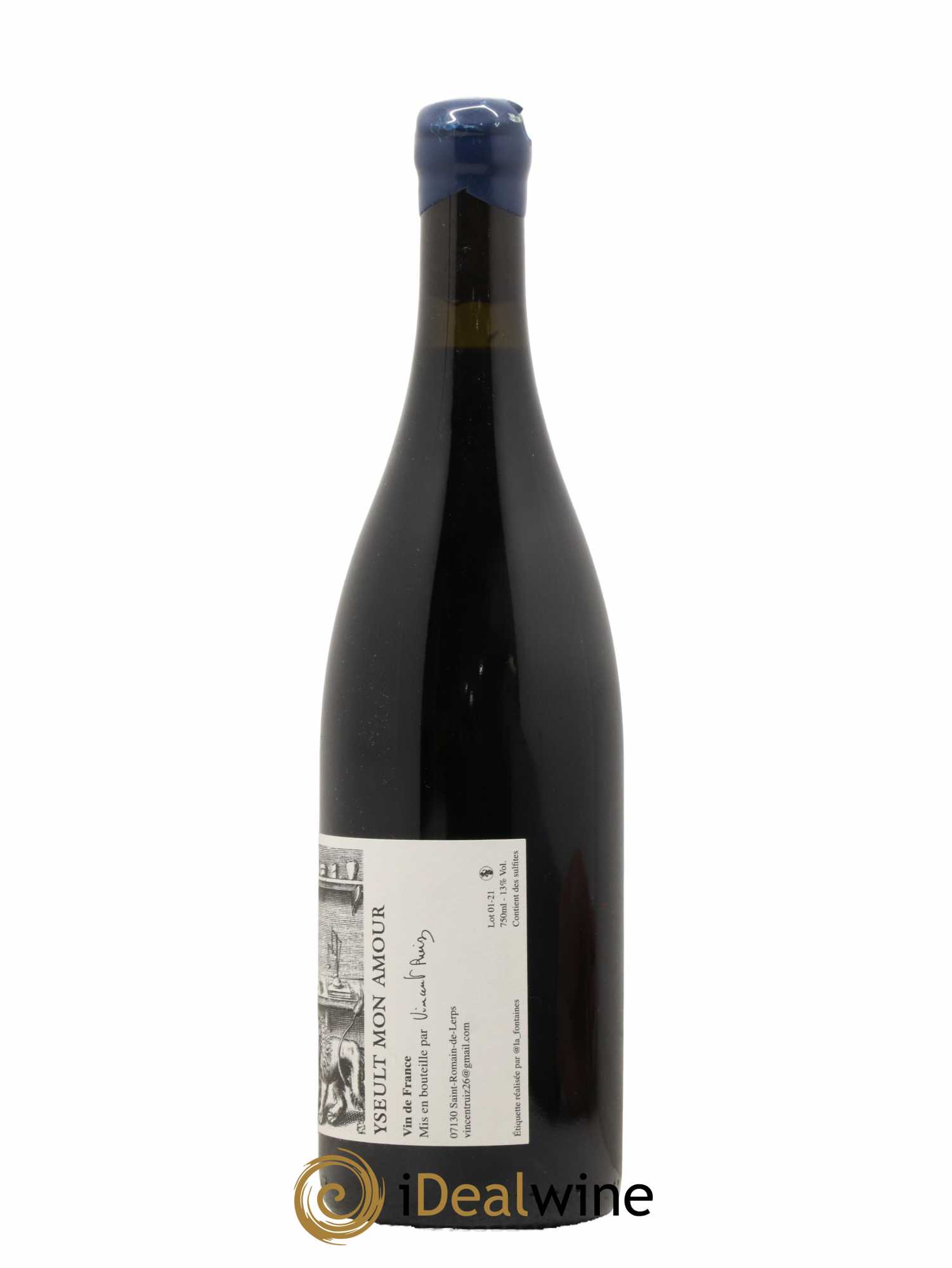 Vin de France Yseult Mon Amour Domaine Vincent Ruiz 2021 - Lot de 1 bouteille - 1