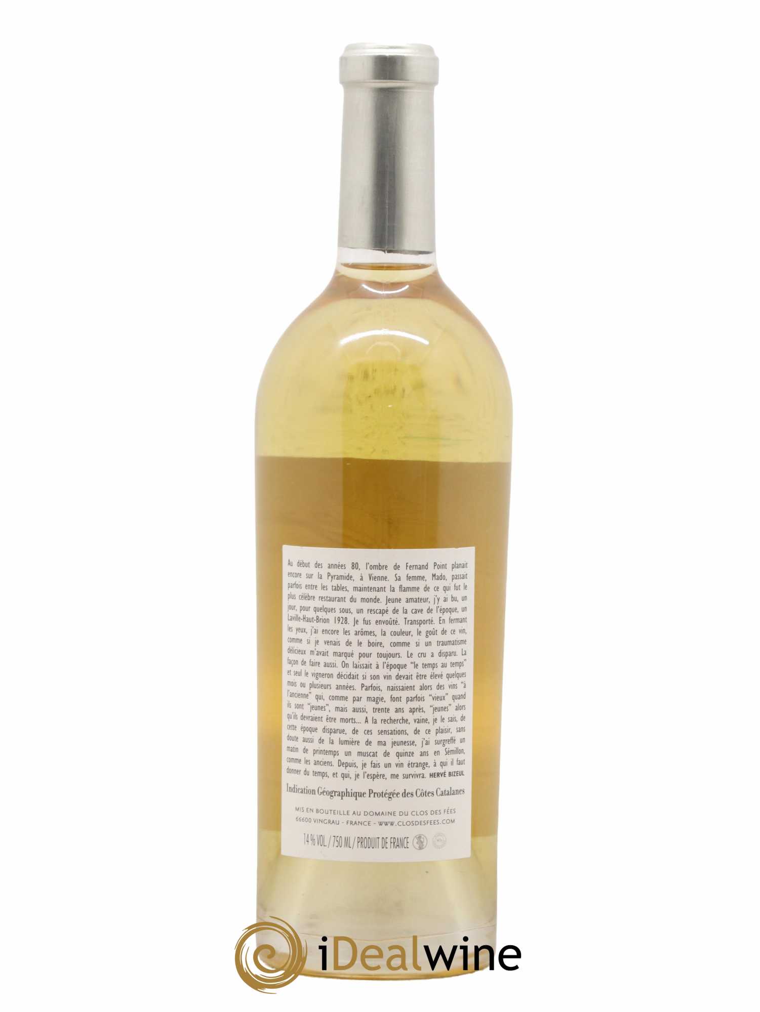 Côtes Catalanes (VDP des Côtes Catalanes) Un Faune avec son fifre sous les oliviers sauvages Clos des Fées 2016 - Lot de 1 bouteille - 1