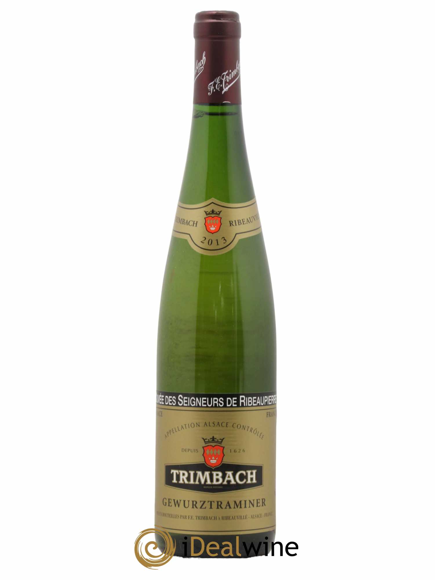 Alsace Gewurztraminer Seigneurs de Ribeaupierre Trimbach (Domaine) 2013 - Lot de 1 bouteille - 0
