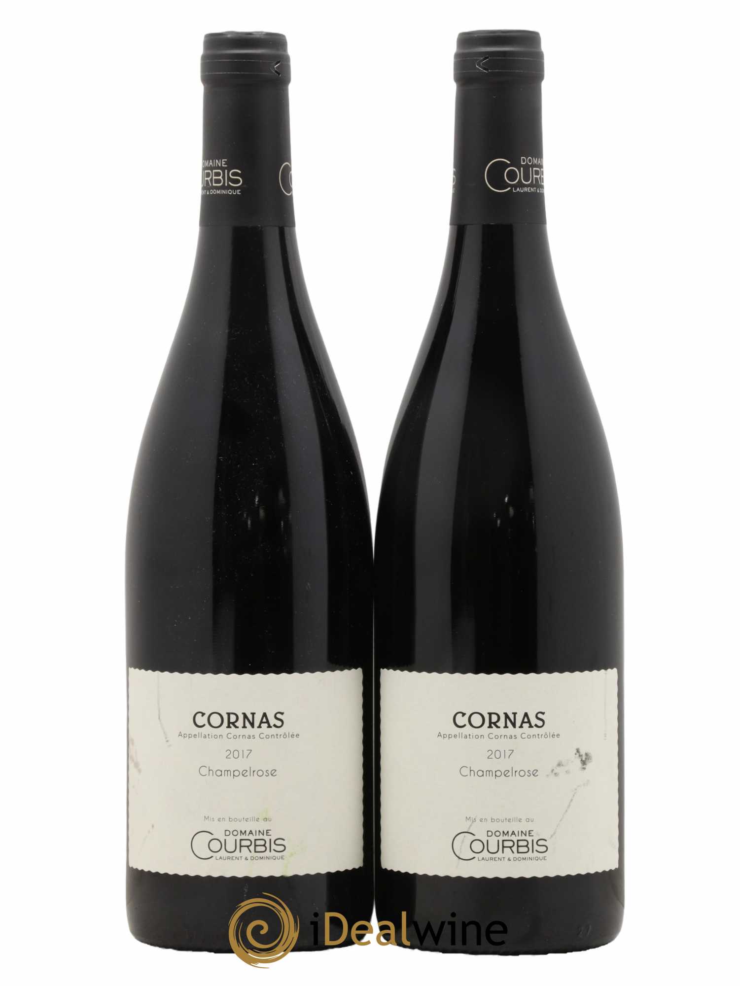 Cornas Champelrose Domaine Courbis 2017 - Lot of 2 bottles - 0