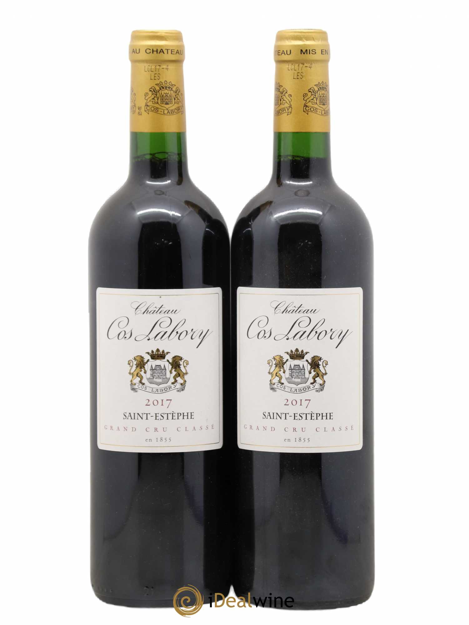 Château Cos Labory 5ème Grand Cru Classé 2017 - Lot de 2 bouteilles - 0