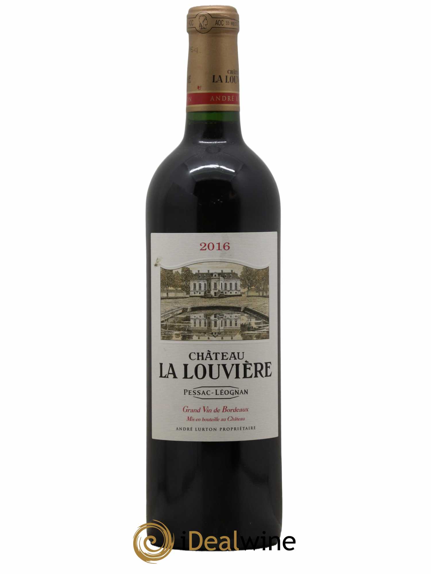 Château la Louvière 2016 - Lot de 1 bouteille - 0
