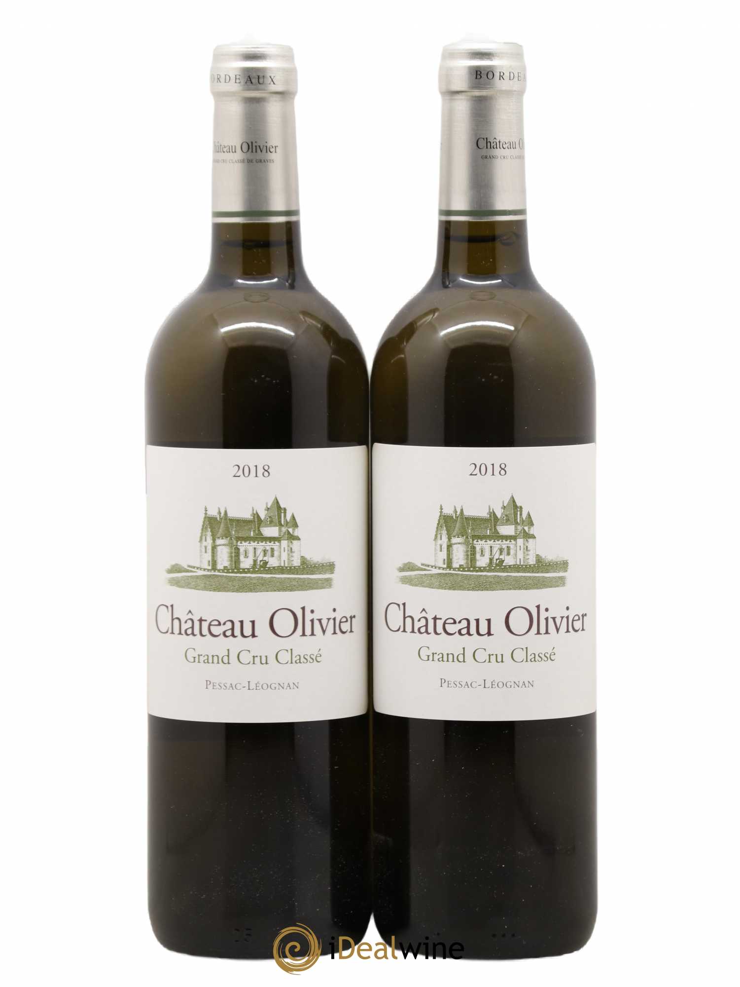Château Olivier Cru Classé de Graves 2018 - Posten von 2 Flaschen - 0