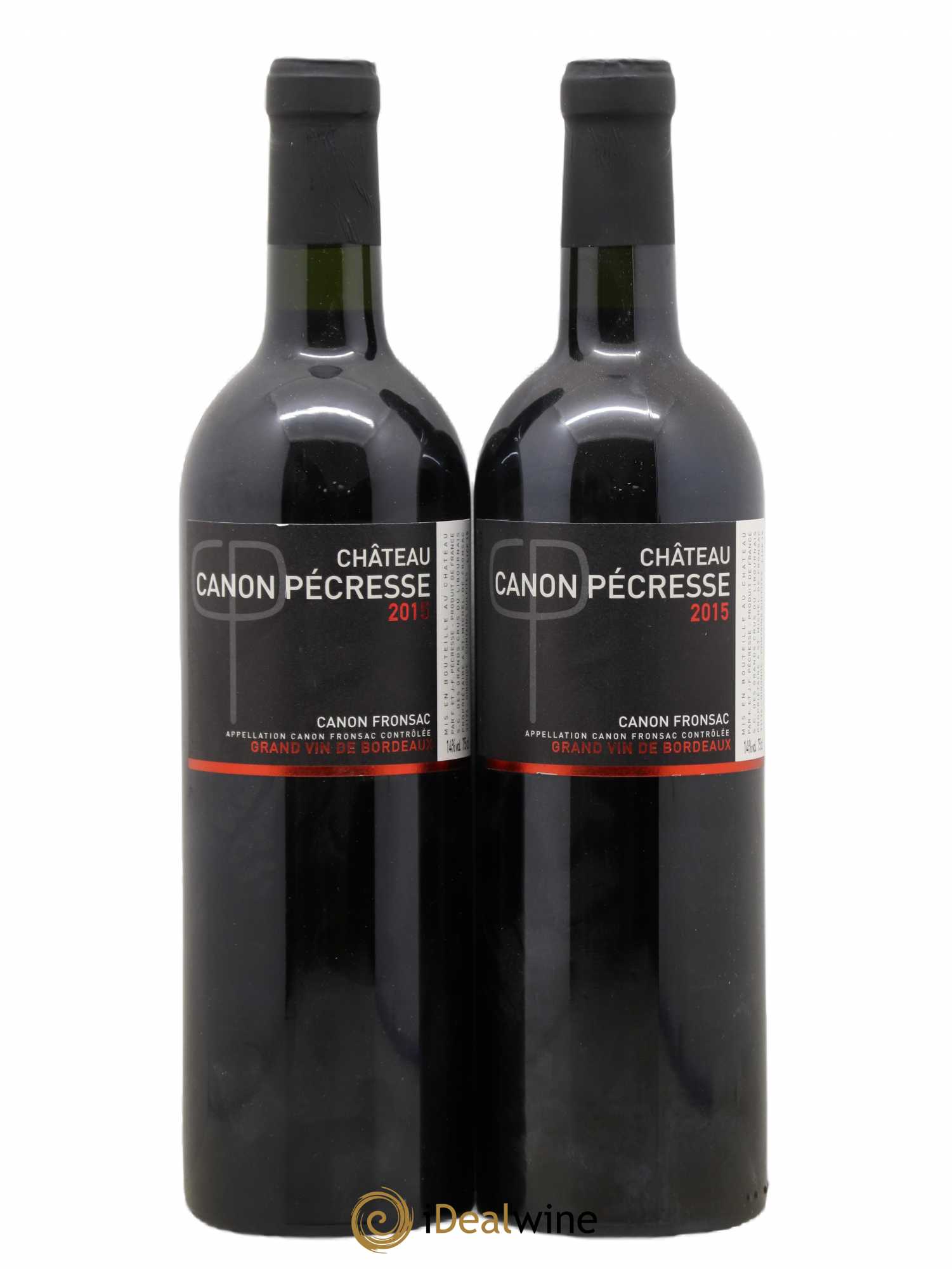 Château Canon Pécresse 2015 - Lot de 2 bouteilles - 0