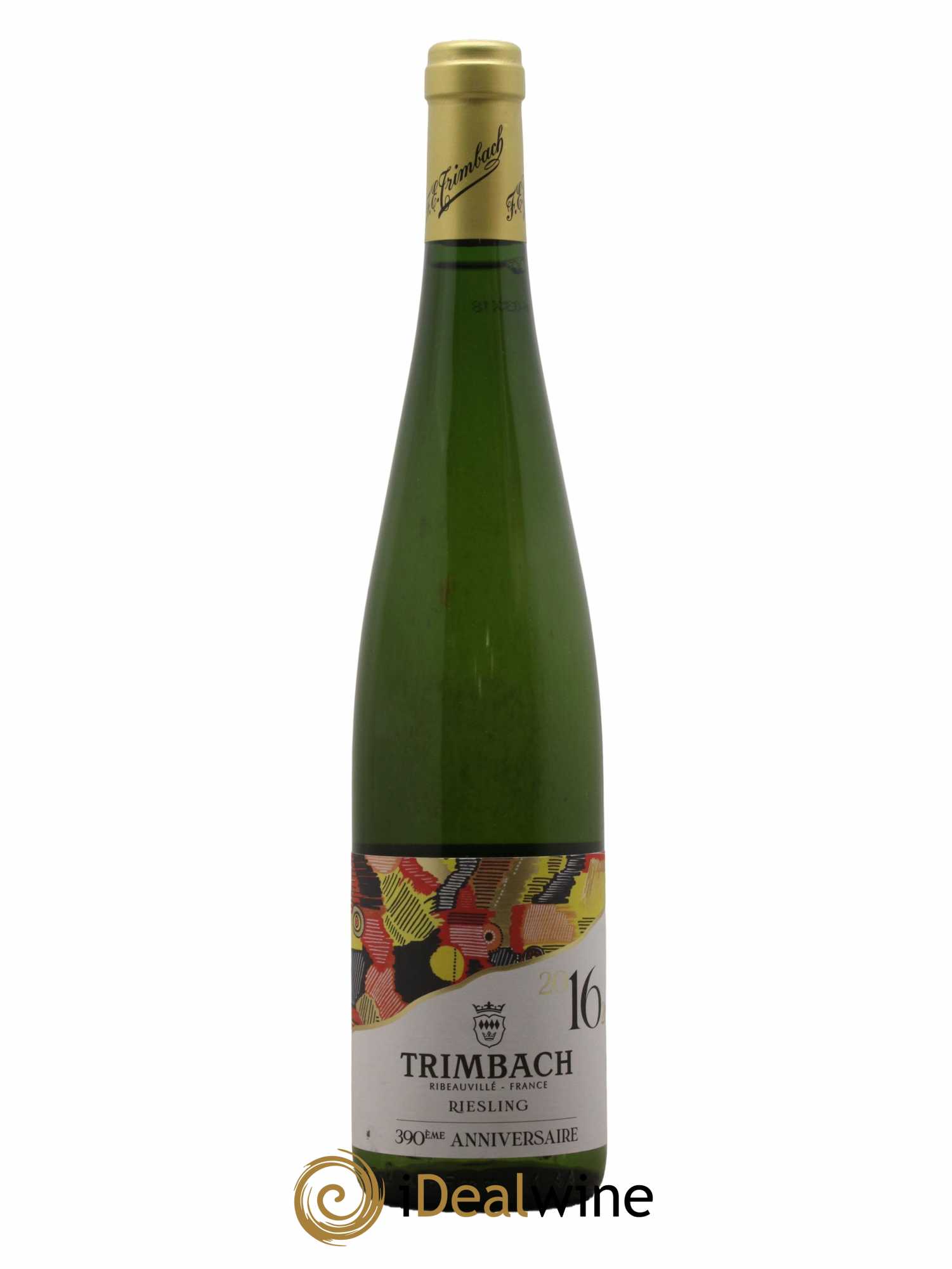 Alsace Riesling 390ème anniversaire Trimbach (Domaine) 2016 - Lot de 1 bouteille - 0
