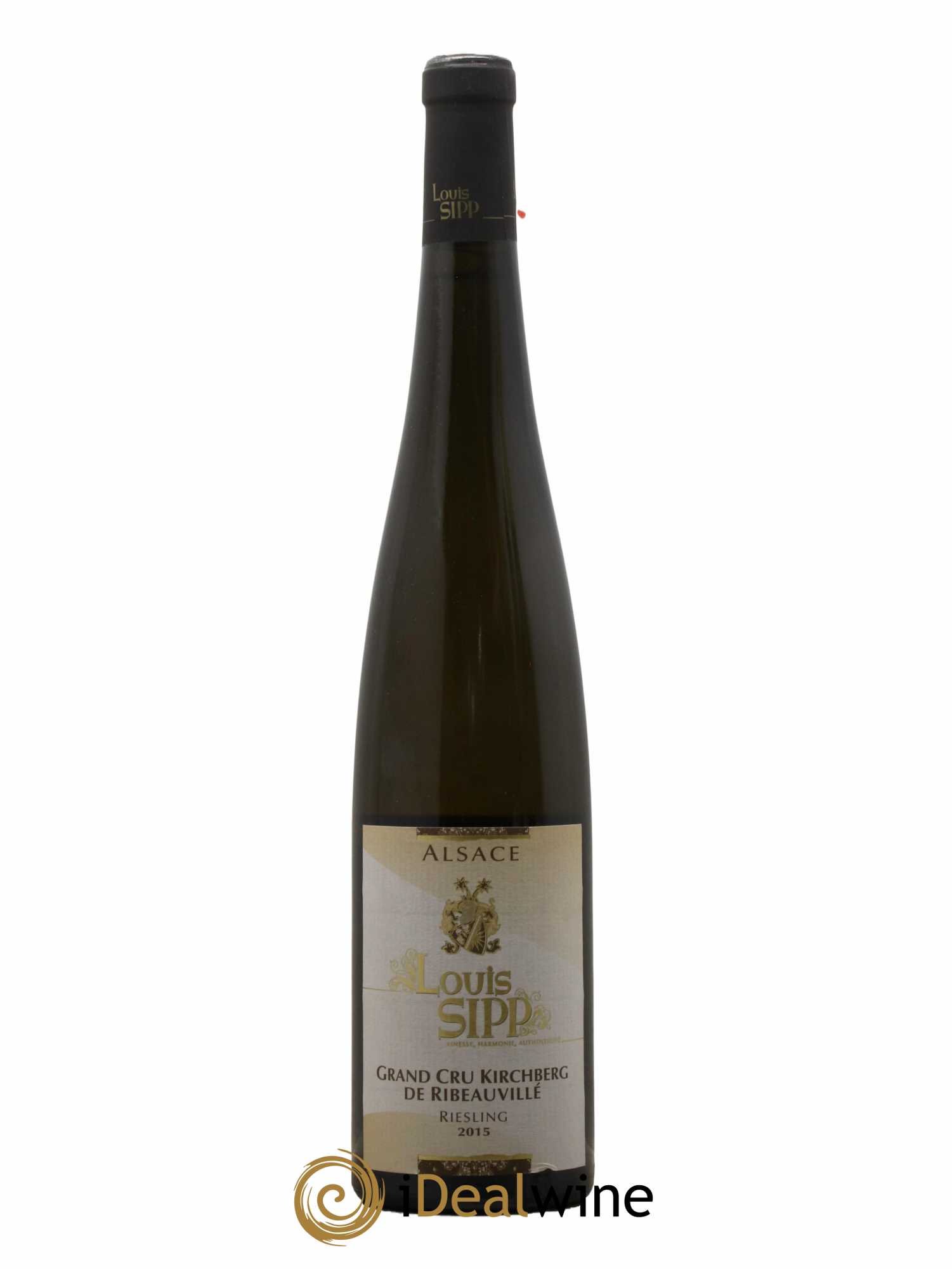 Alsace Riesling Grand Cru Kirchberg de Ribeauvillé Domaine Louis Sipp 2015 - Lot de 1 bouteille - 0
