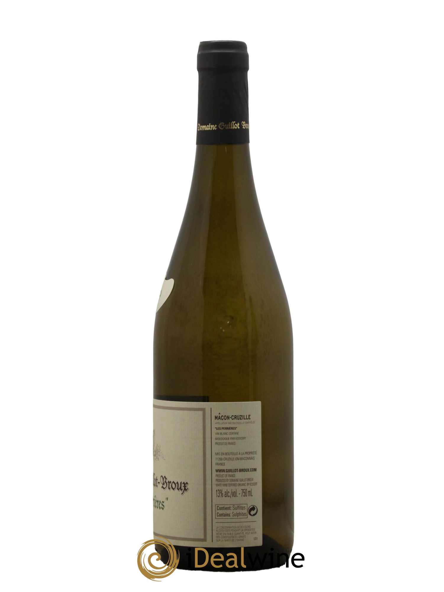 Mâcon-Cruzille Les Perrières Guillot-Broux (Domaine) 2019 - Lot de 1 bouteille - 1