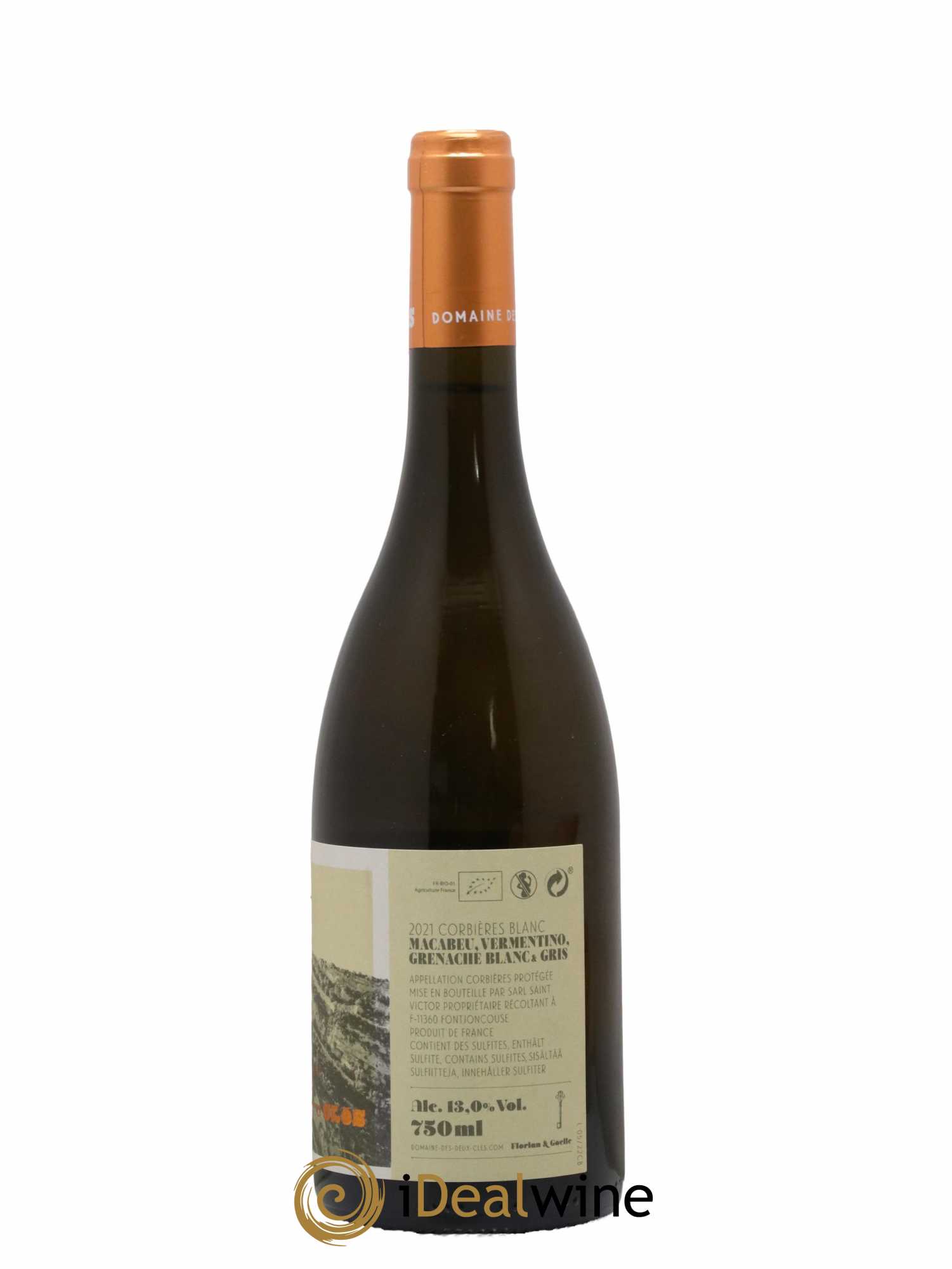 Corbières Domaine des Deux Clés 2021 - Lot de 1 bouteille - 1