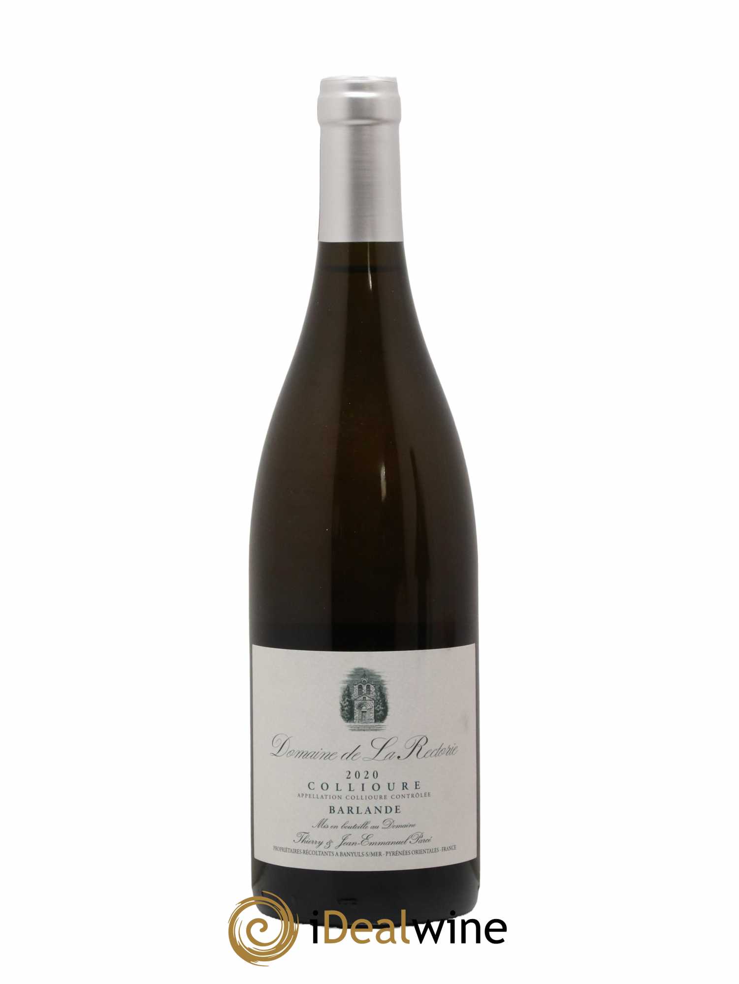 Collioure Barlande Domaine de la Rectorie 2020 - Lot de 1 bouteille - 0