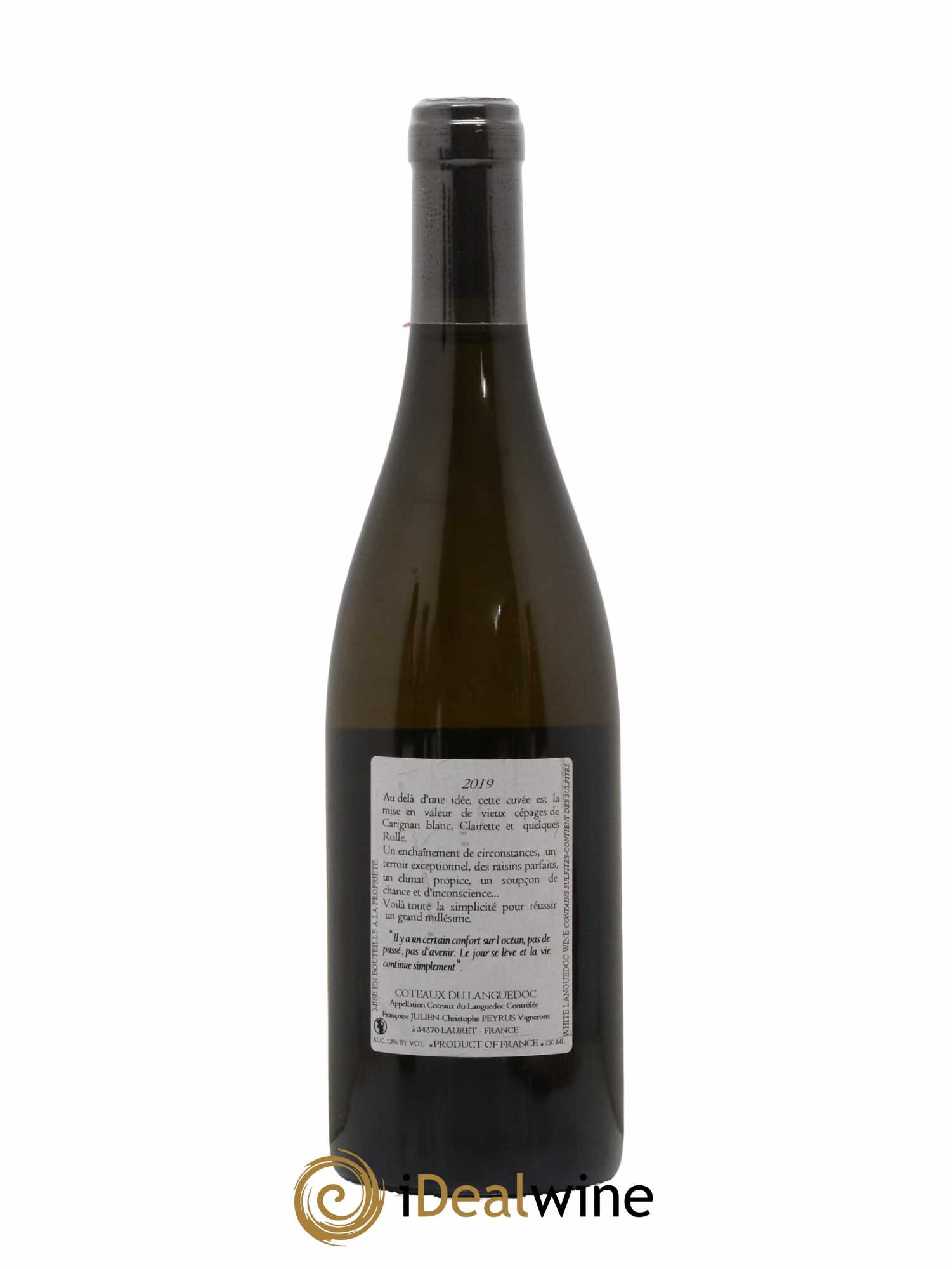 Coteaux du Languedoc Les Métairies du Clos Vieilles Vignes Clos Marie - Christophe Peyrus et Françoise Julien 2019 - Lot de 1 bouteille - 1