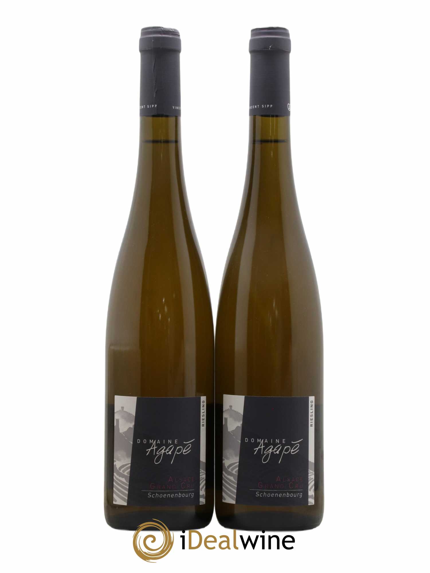 Alsace Riesling Grand Cru Schoenenburg Domaine Agapé 2019 - Posten von 2 Flaschen - 0