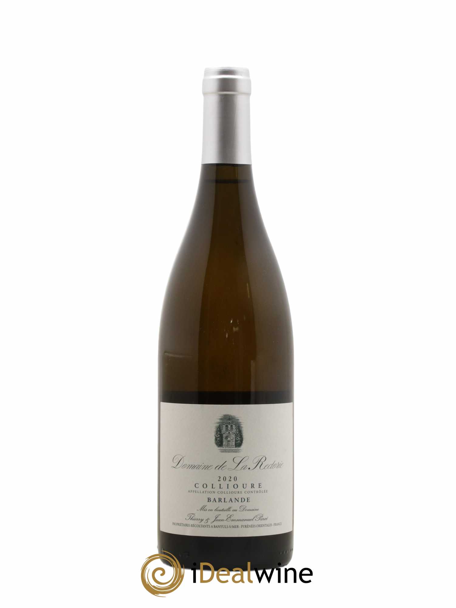 Collioure Barlande Domaine de la Rectorie 2020 - Lot de 1 bouteille - 0