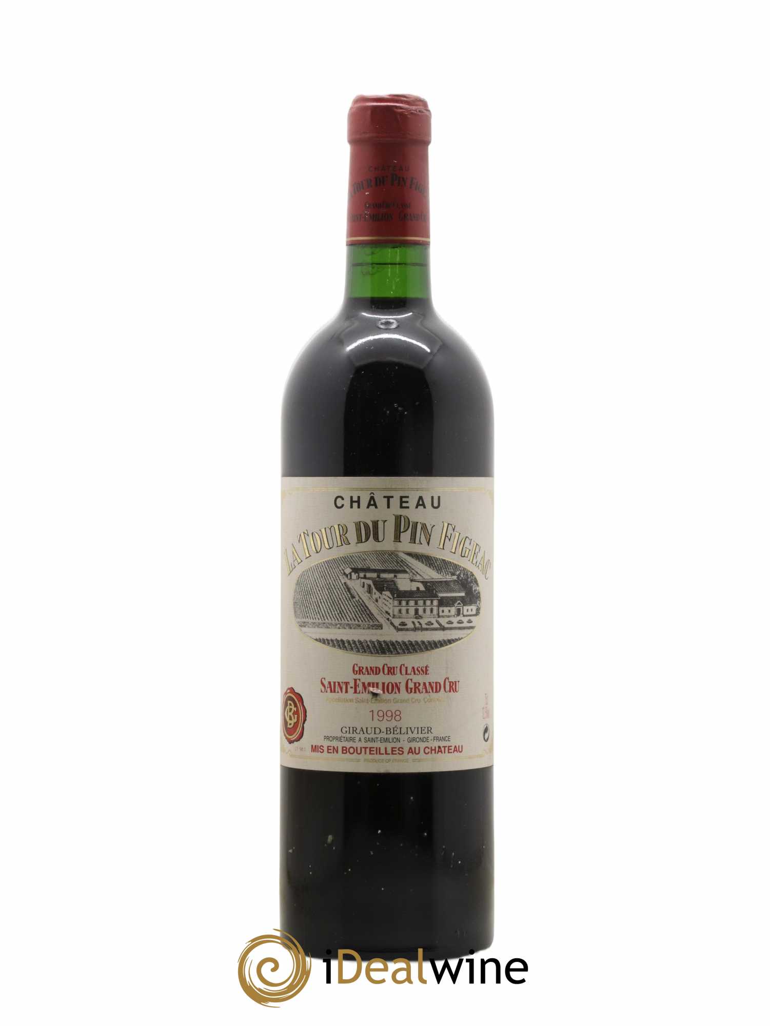 Château la Tour du Pin Figeac 1998 - Lot de 1 bouteille - 0