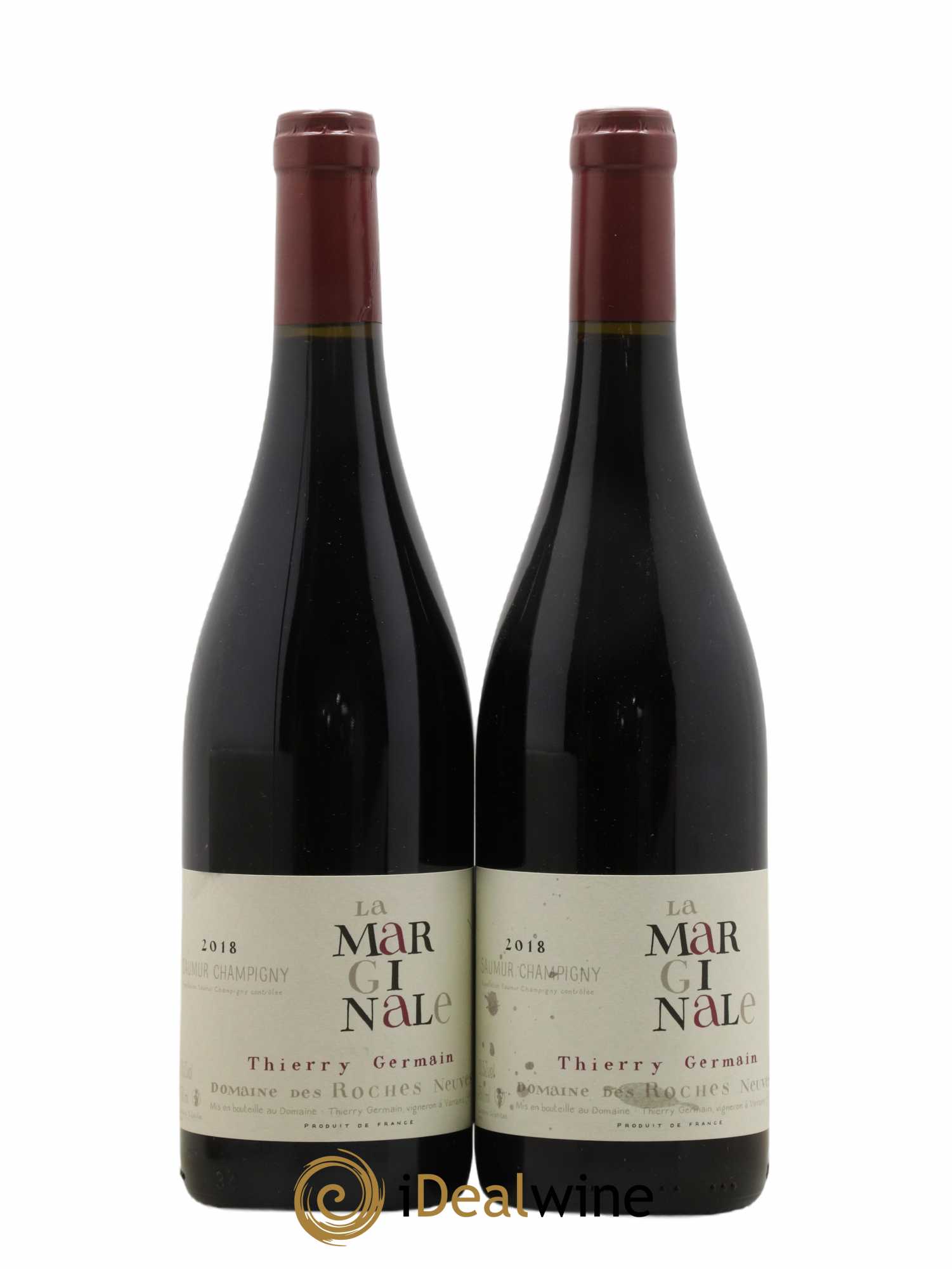 Saumur-Champigny La Marginale Domaine des Roches Neuves - Thierry Germain 2018 - Lot de 2 bouteilles - 0