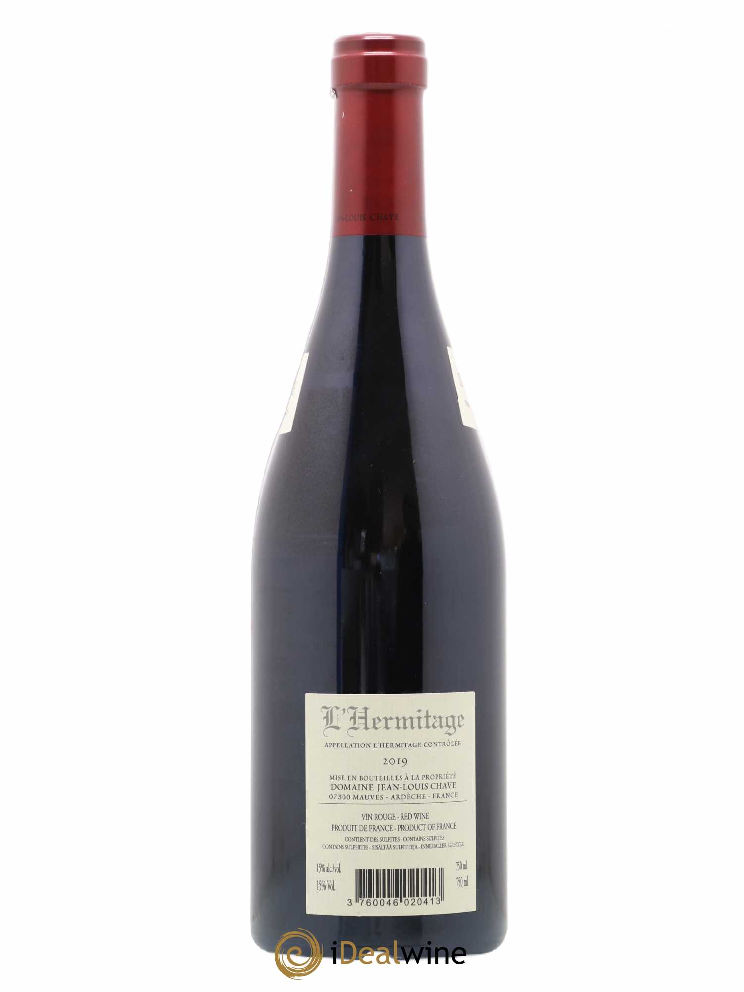 Hermitage Jean-Louis Chave 2019 - Lot de 1 bouteille - 1