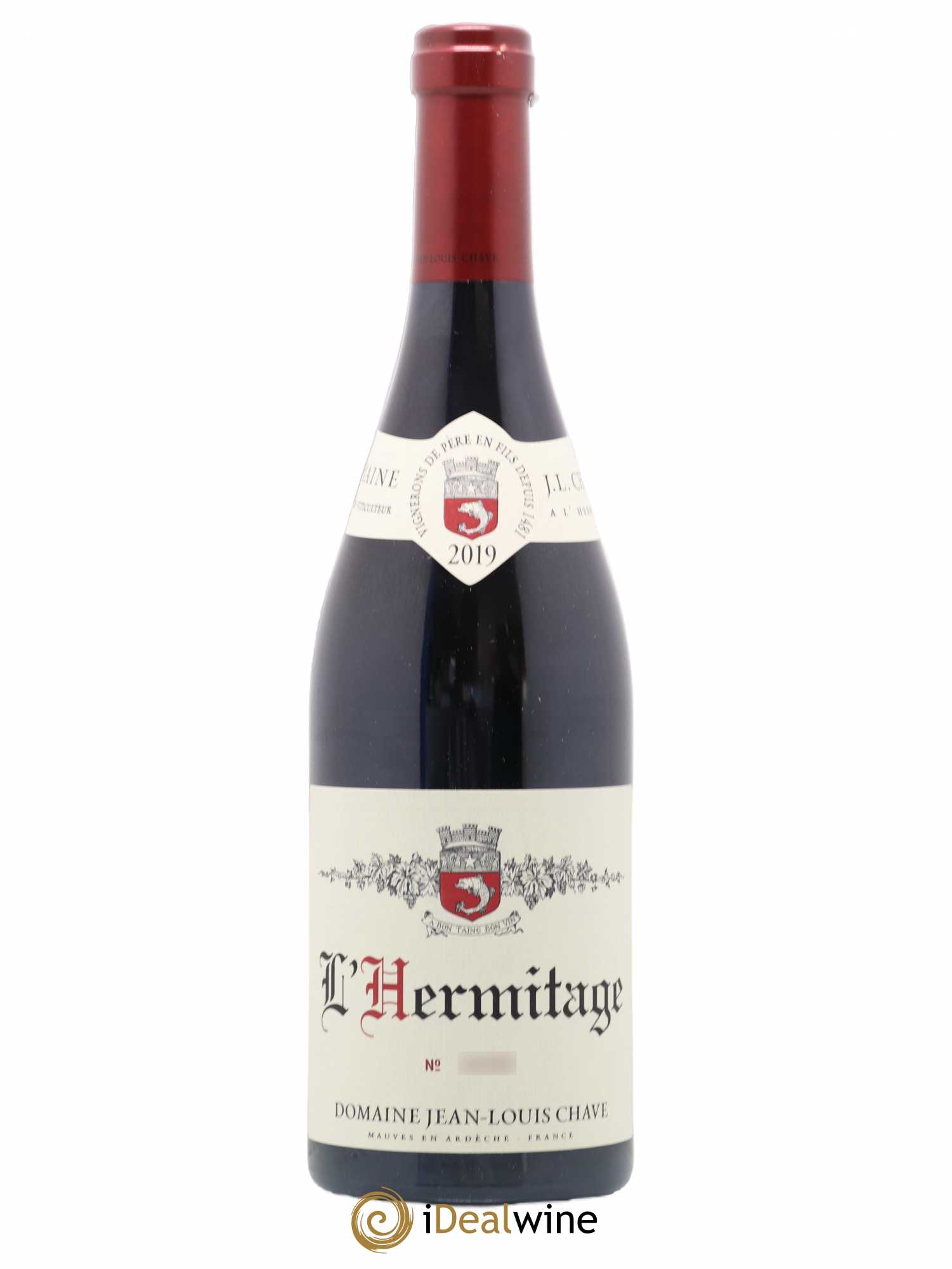 Hermitage Jean-Louis Chave 2019 - Lot de 1 bouteille - 0