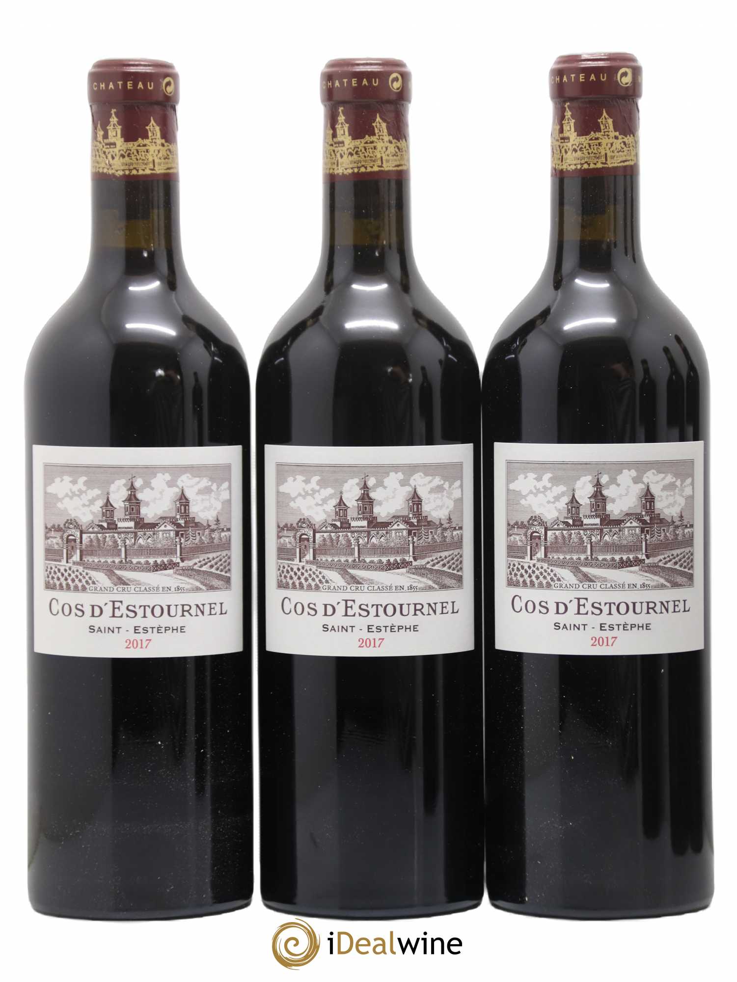 Cos d'Estournel 2ème Grand Cru Classé 2017 - Lot de 6 bouteilles - 1