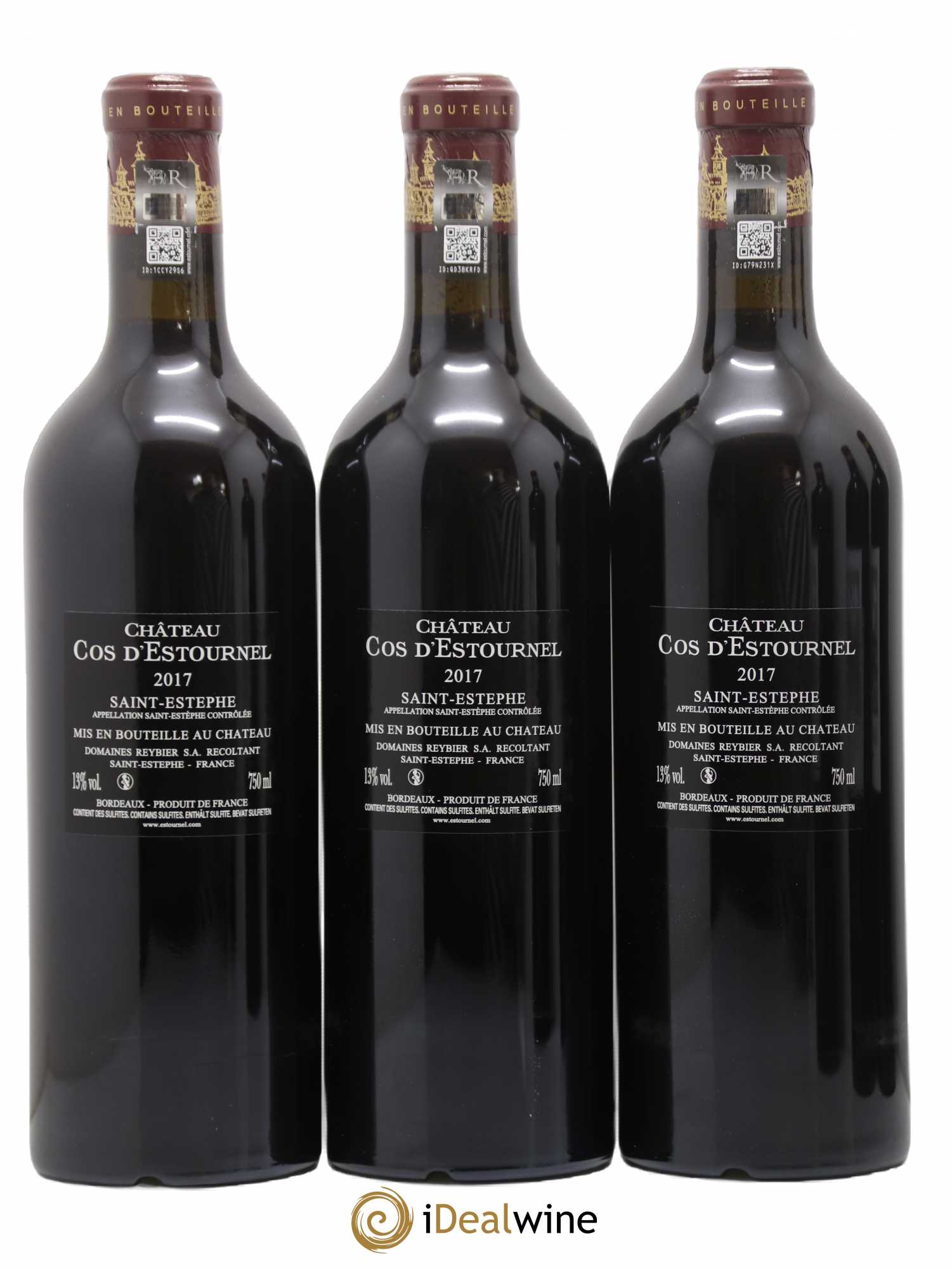 Cos d'Estournel 2ème Grand Cru Classé 2017 - Lot de 6 bouteilles - 2