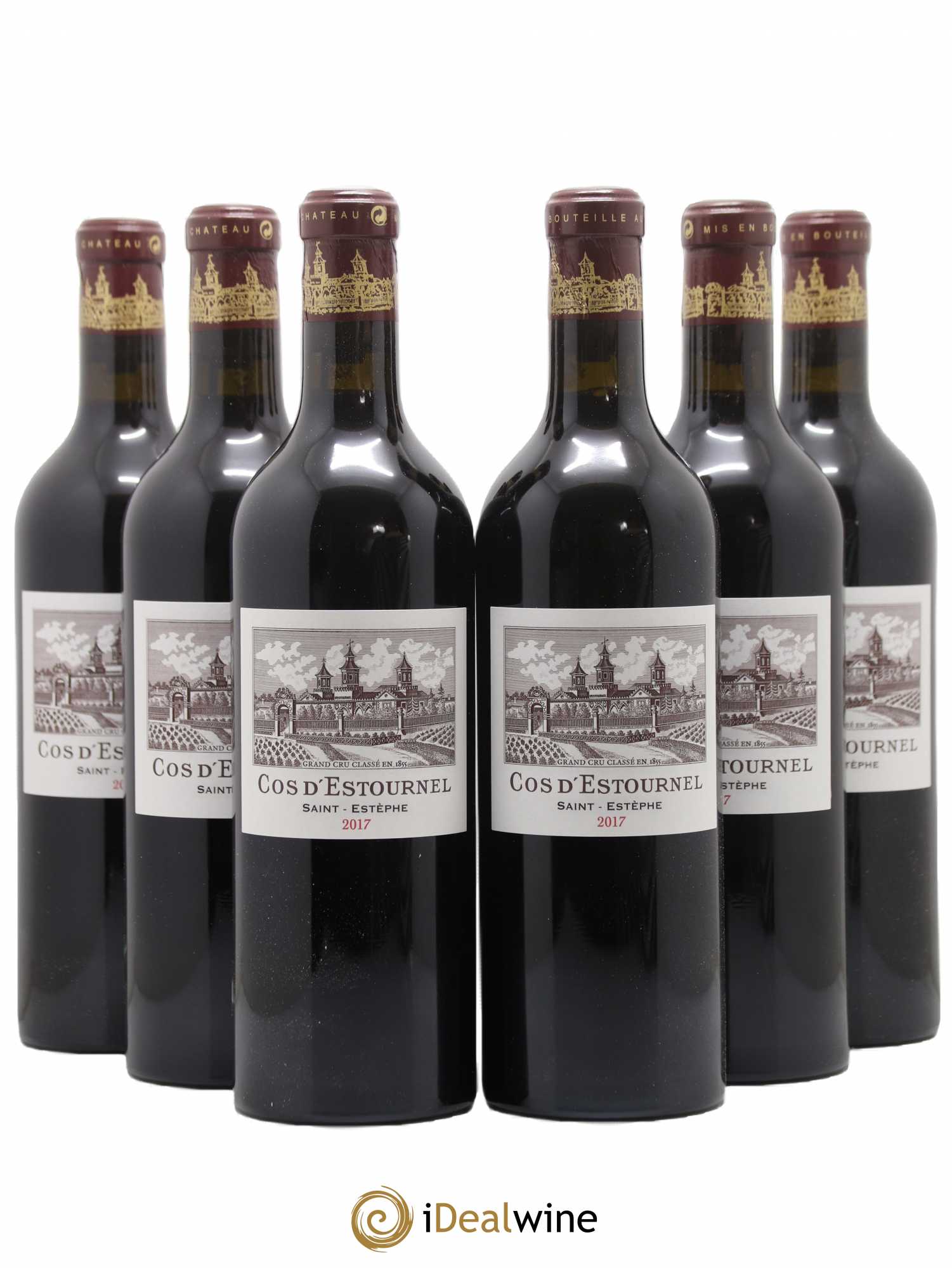 Cos d'Estournel 2ème Grand Cru Classé 2017 - Lot de 6 bouteilles - 0