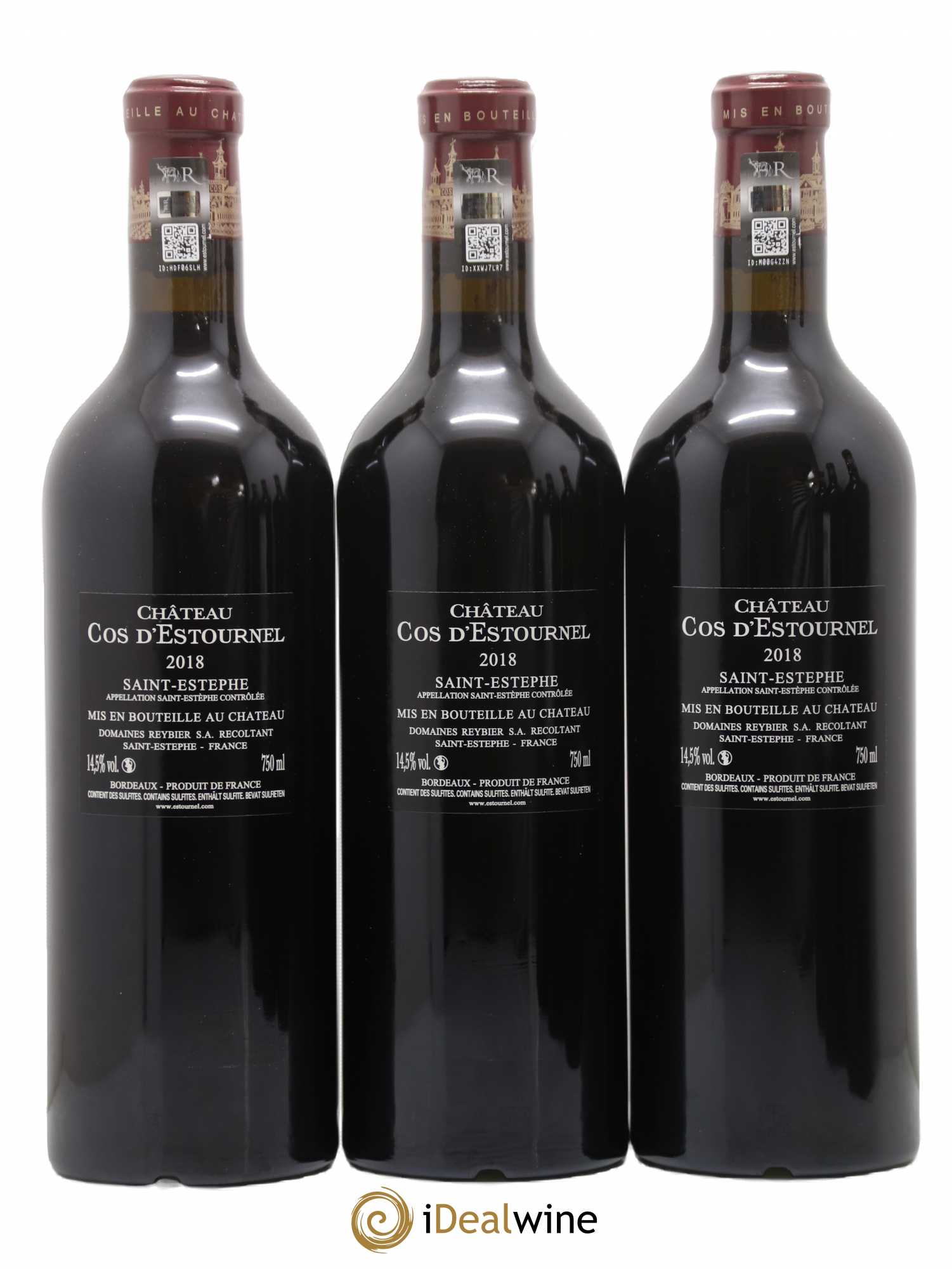 Cos d'Estournel 2ème Grand Cru Classé 2018 - Lot de 6 bouteilles - 2
