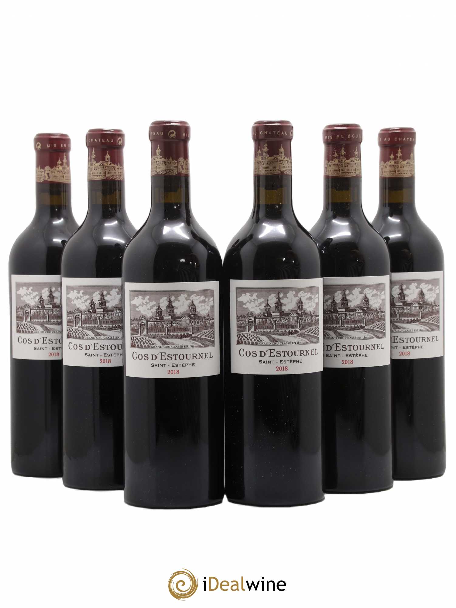Cos d'Estournel 2ème Grand Cru Classé 2018 - Lot de 6 bouteilles - 0