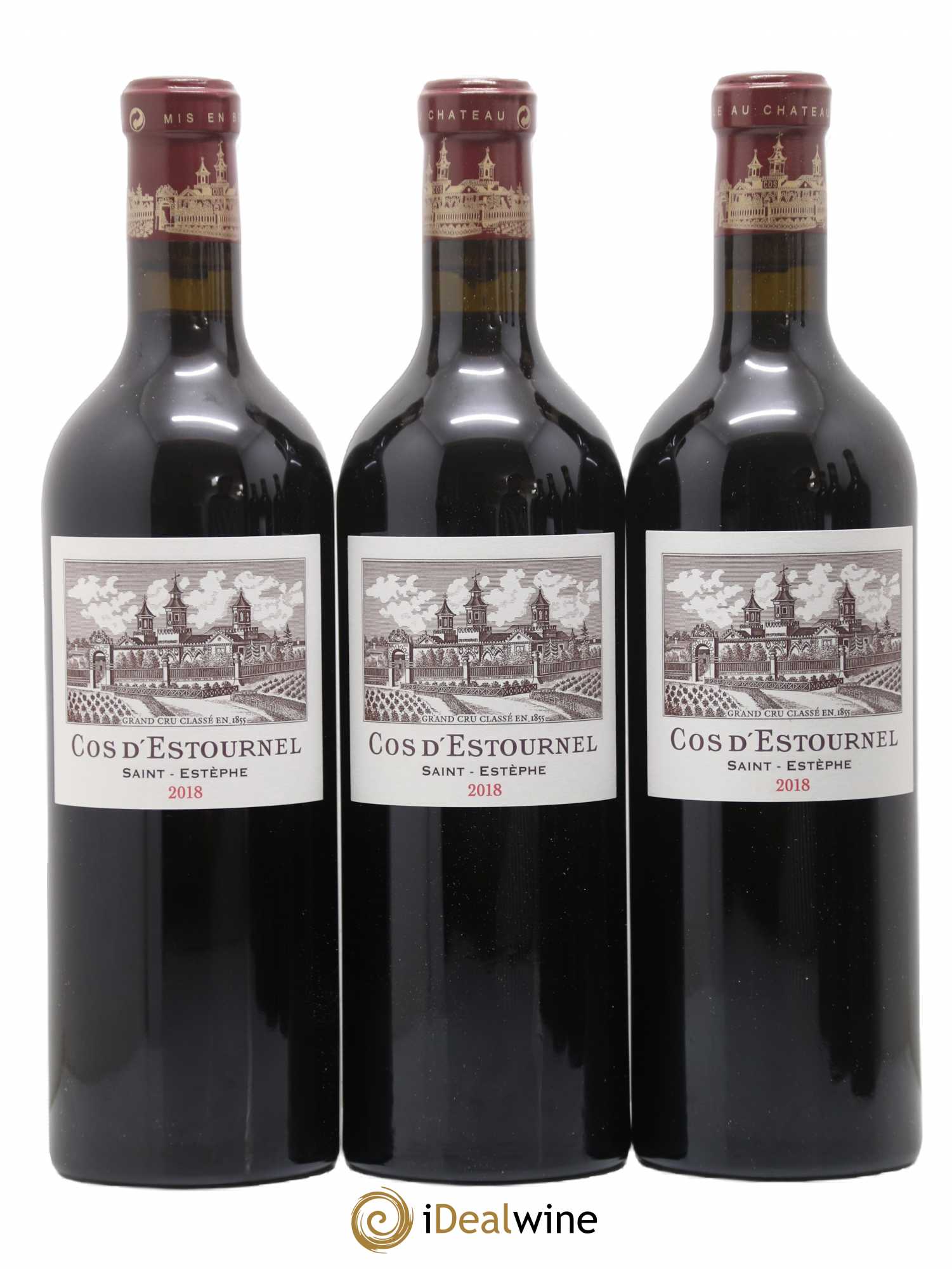 Cos d'Estournel 2ème Grand Cru Classé 2018 - Lot de 6 bouteilles - 1
